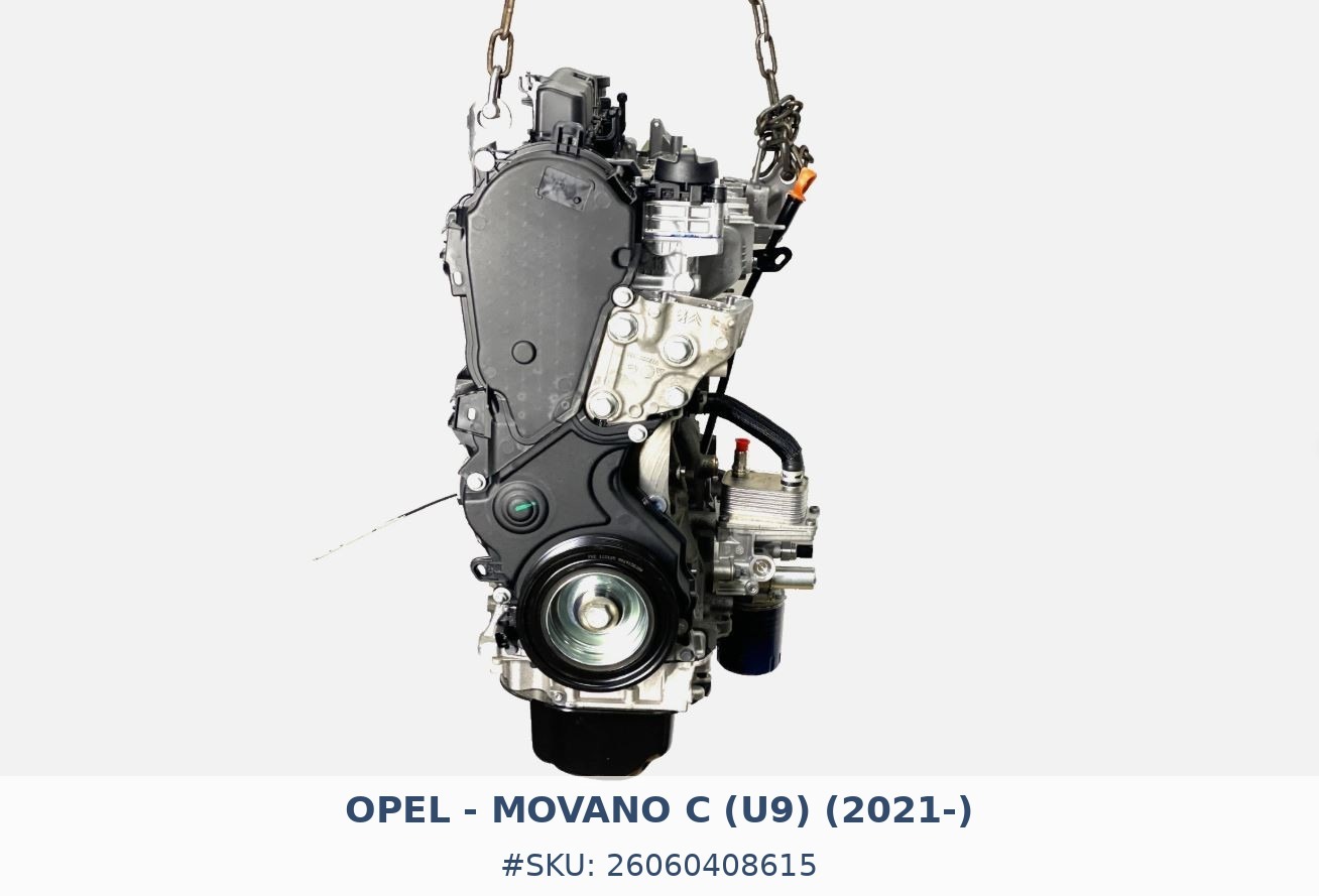 Motor Opel Movano 2.2 Nuevo con 0 kilómetros - Foto 8 Motor Opel Movano 2.2 Nuevo con 0 kilómetros - Imagen 8