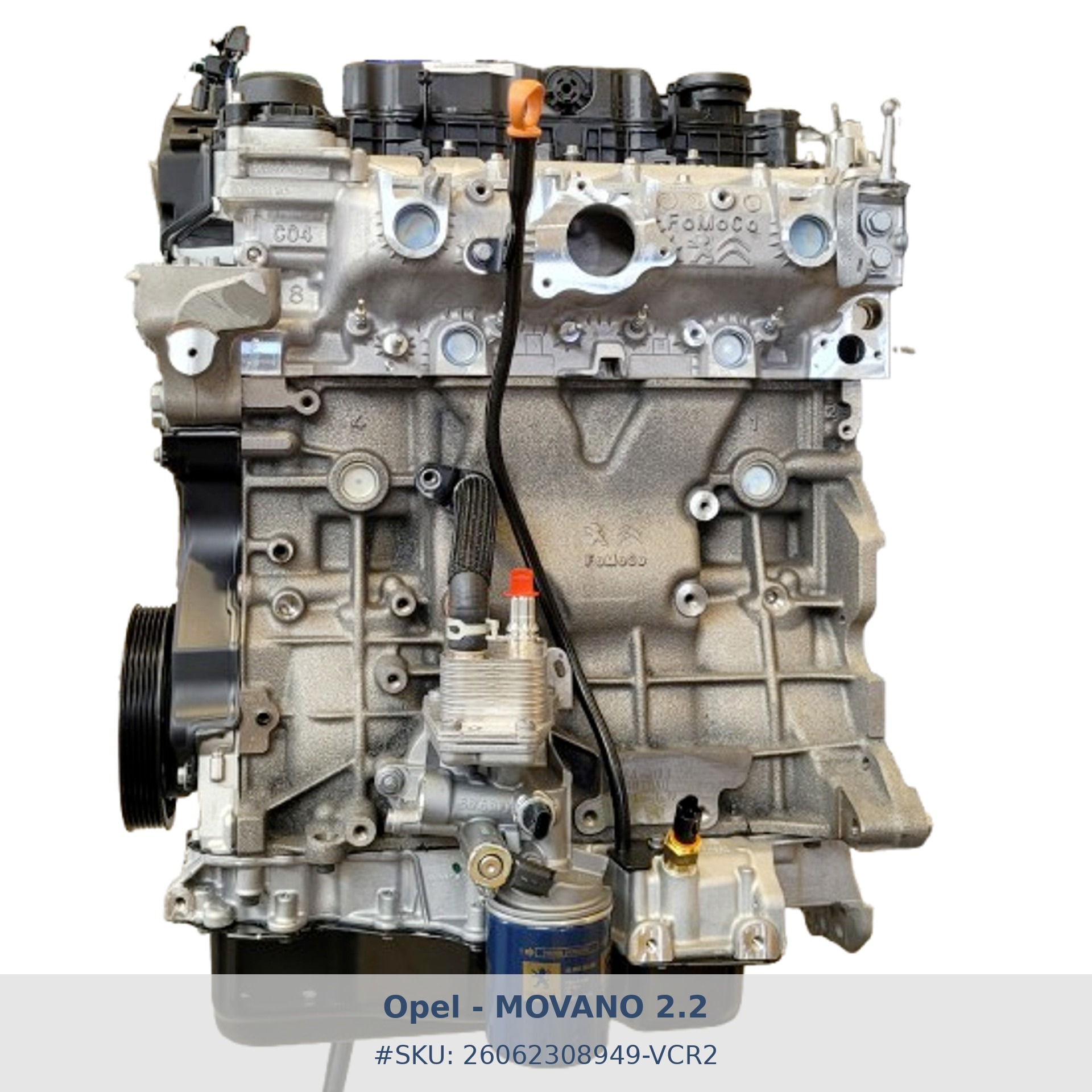 Motor Opel MOVANO 2.2 1675873680 Nuevo con 0 kilómetros - Foto 1 26062308949 vcr2 motor opel movano 2 2 1675873680 #1 - SKU: 26062308949-VCR2
