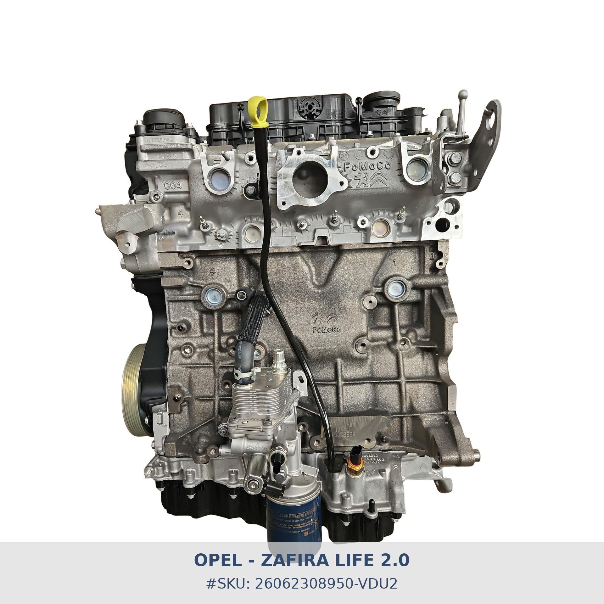 Motor OPEL ZAFIRA LIFE 2.0 D20DTL Nuevo con 0 kilómetros - Foto 1 26062308950 vdu2 motor opel zafira life 2 0 d20dtl #1 - SKU: 26062308950-VDU2