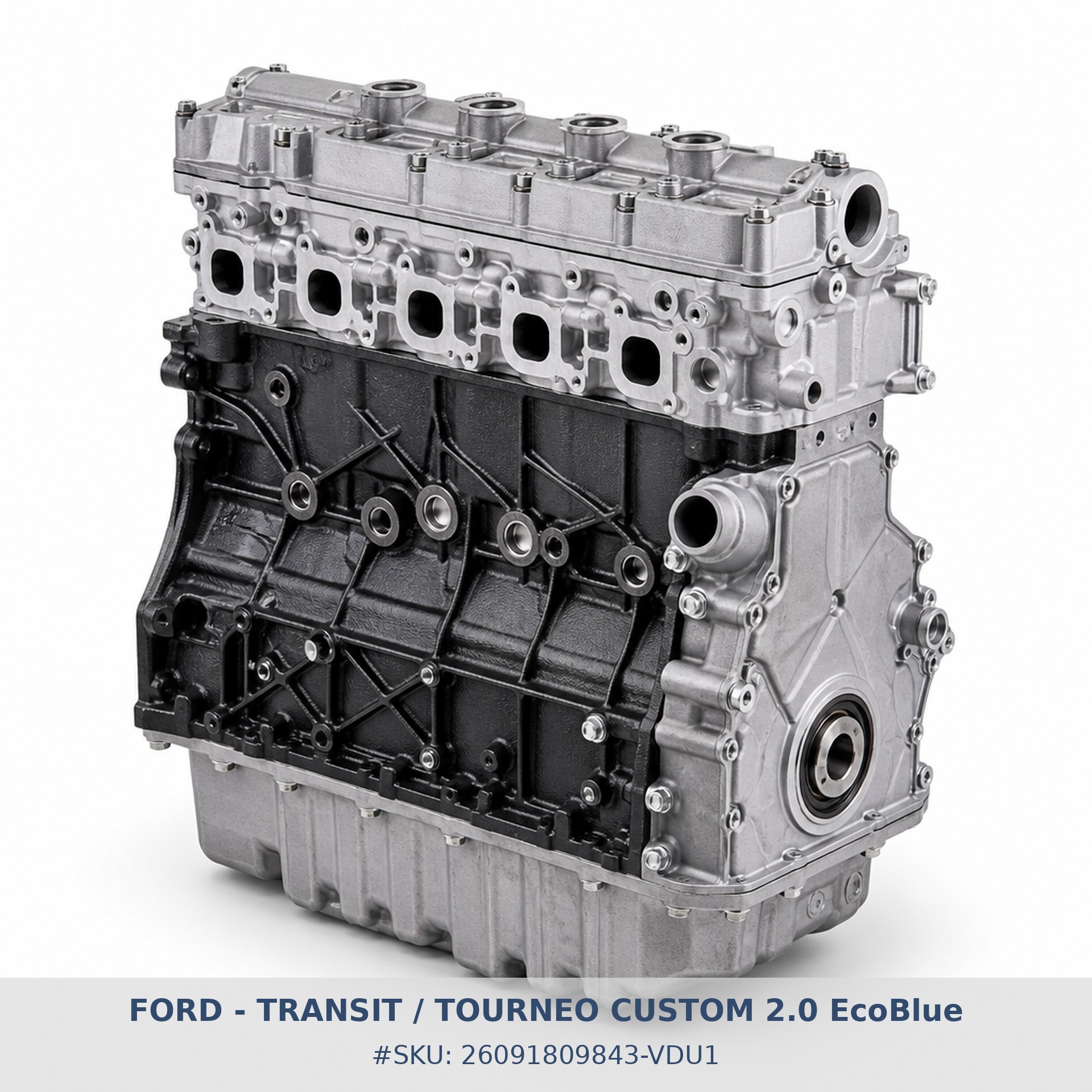 Motor FORD TRANSIT / TOURNEO CUSTOM 2.0 EcoBlue 2761583 Nuevo con 0 kilómetros - Foto 1 26091809843 vdu1 motor ford transit tourneo custom 2 0 ecoblue 2761583 #1 - SKU: 26091809843-VDU1