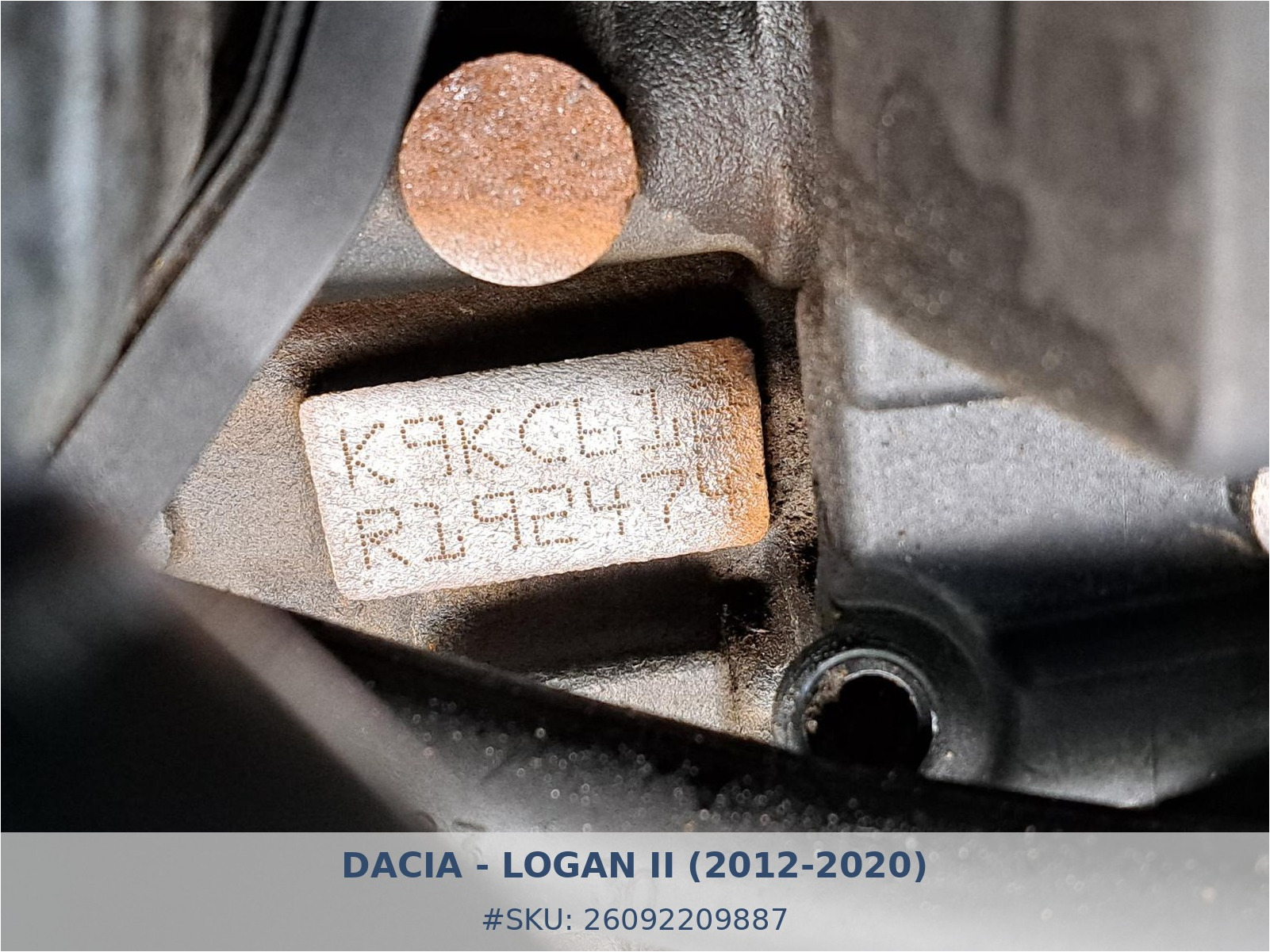 Motor Dacia Logan 1.5 DCI K9K612 - Foto 8 26092209887 motor dacia logan 1 5 dci k9k612 #8 - SKU: 26092209887