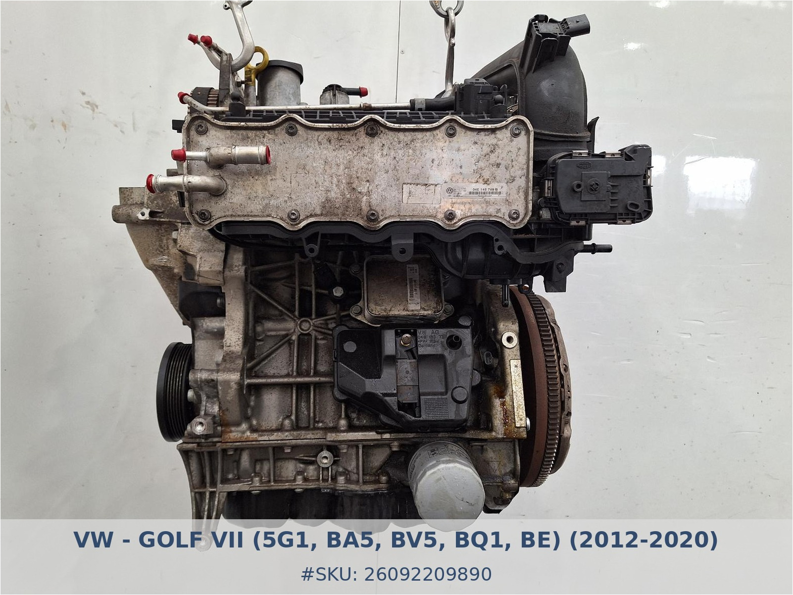 Motor Vw Golf 1.4 TSI CZDA - Foto 1 26092209890 motor vw golf 1 4 tsi czda #1 - SKU: 26092209890