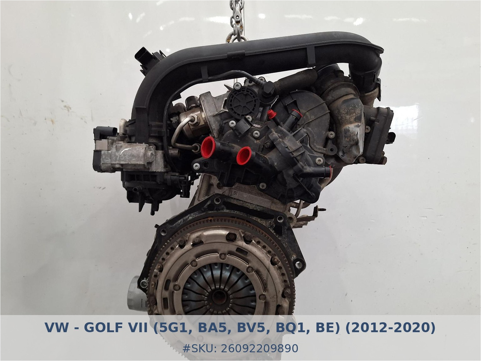 Motor Vw Golf 1.4 TSI CZDA - Foto 3 26092209890 motor vw golf 1 4 tsi czda #3 - SKU: 26092209890