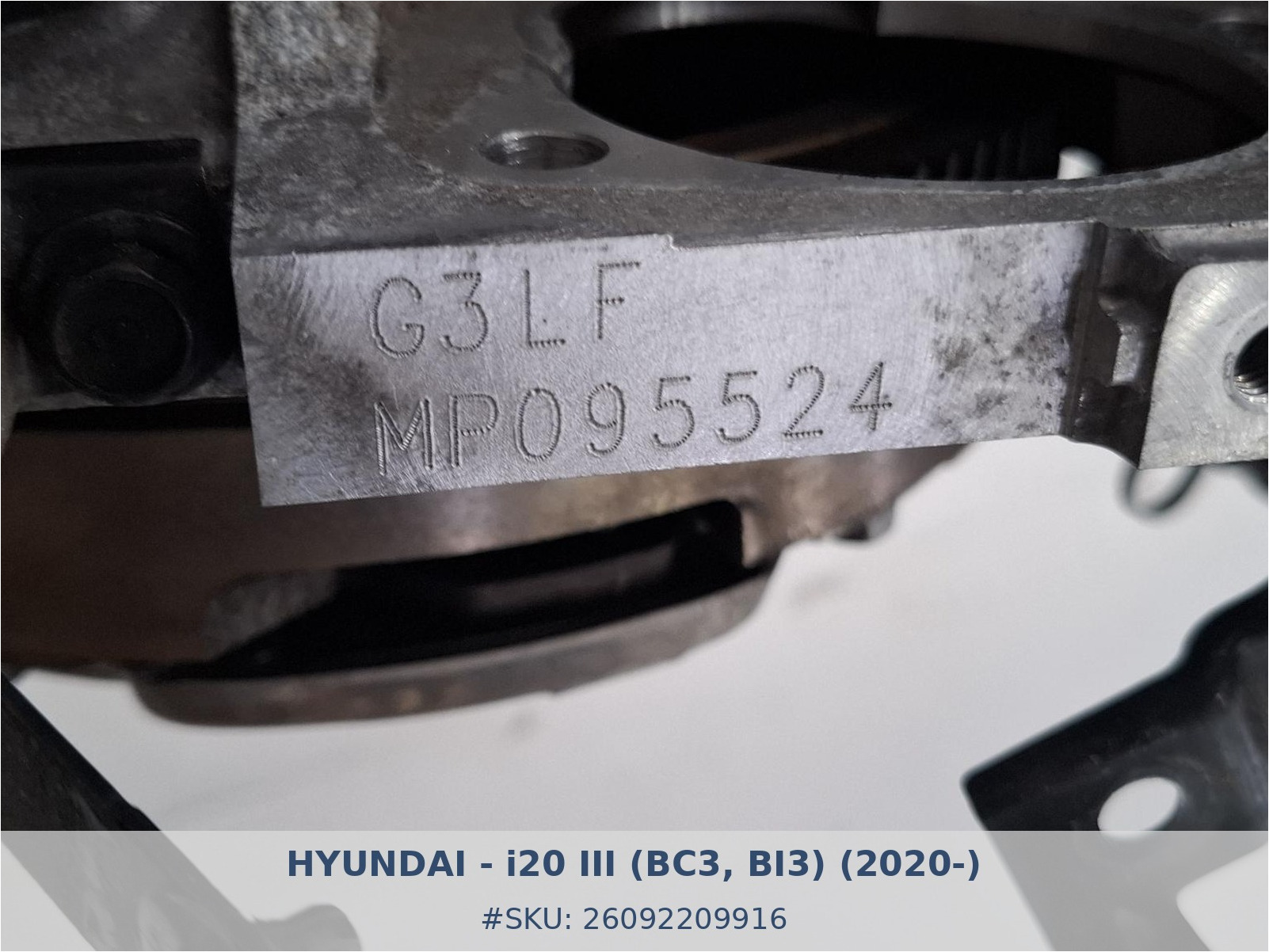 Motor Hyundai i20 1.0 T-GDi MHEV G3LF - Foto 6 26092209916 motor hyundai i20 1 0 t gdi mhev g3lf #6 - SKU: 26092209916