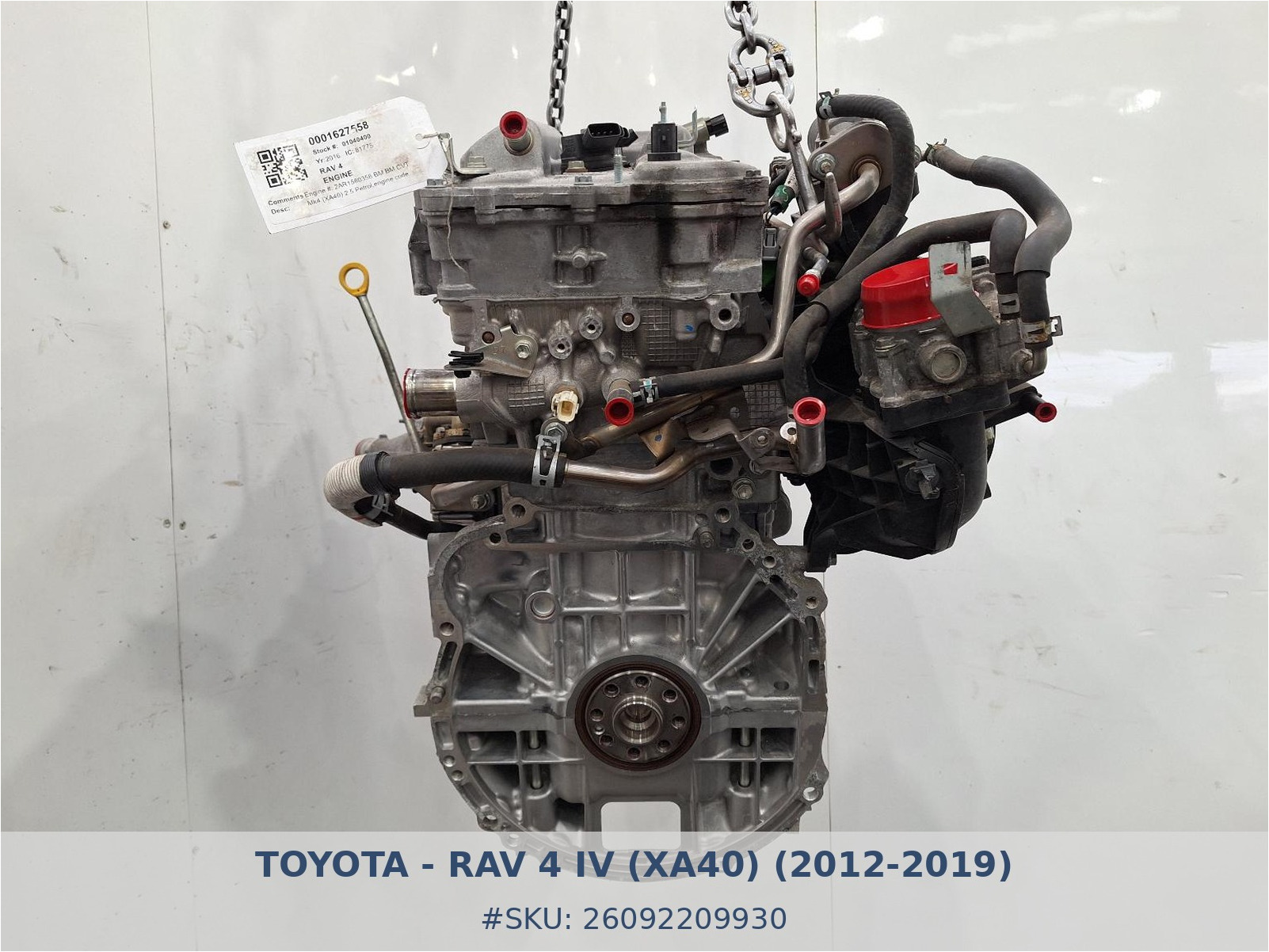 Motor Toyota Rav 4 2.0 VVT-i 2AR-FXE - Foto 2 26092209930 motor toyota rav 4 2 0 vvt i 2ar fxe #2 - SKU: 26092209930