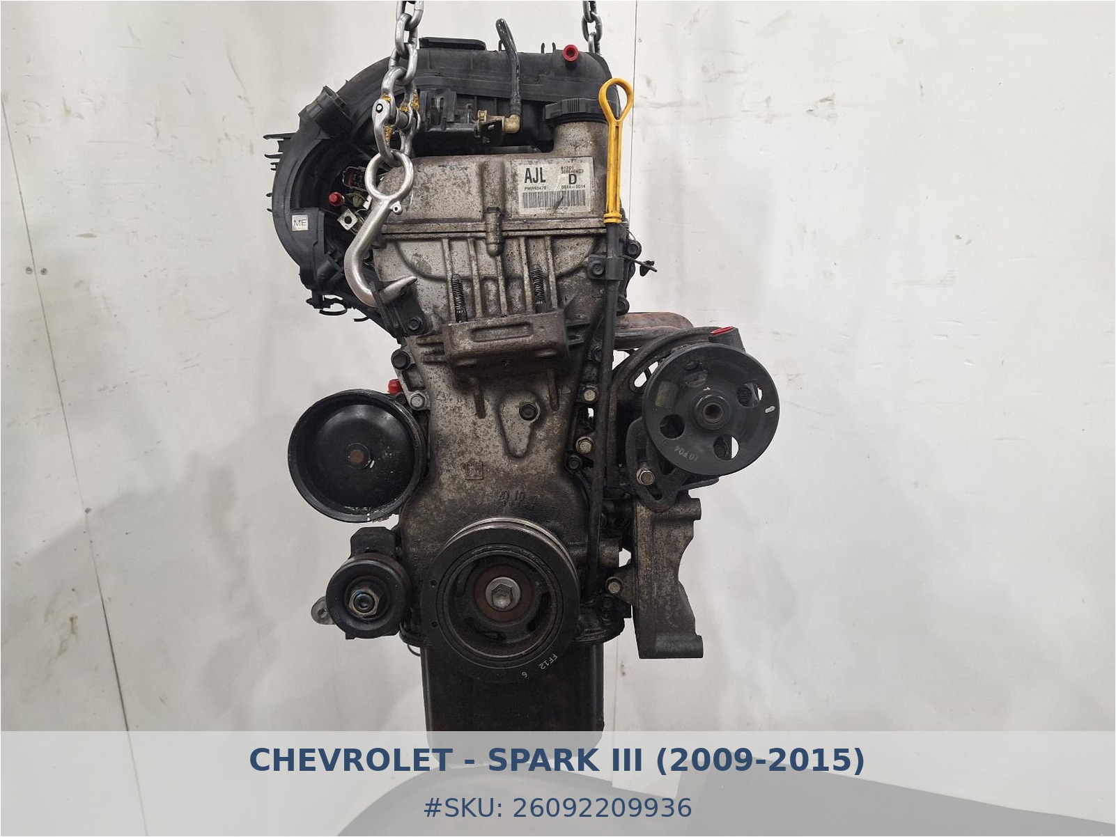 Motor Chevrolet Spark 1.2 B12D1 - Foto 2 26092209936 motor chevrolet spark 1 2 b12d1 #2 - SKU: 26092209936