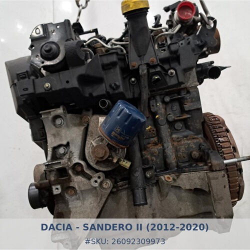 26092309973 motor dacia sandero 1 5 dci k9k612 #1 - SKU: 26092309973