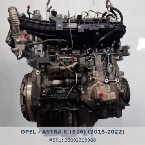 26092309988 motor opel astra k 1 6 cdti b16dte #1 - SKU: 26092309988