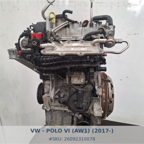 26092310078 motor vw polo 1 0 tsi dkla #1 - SKU: 26092310078