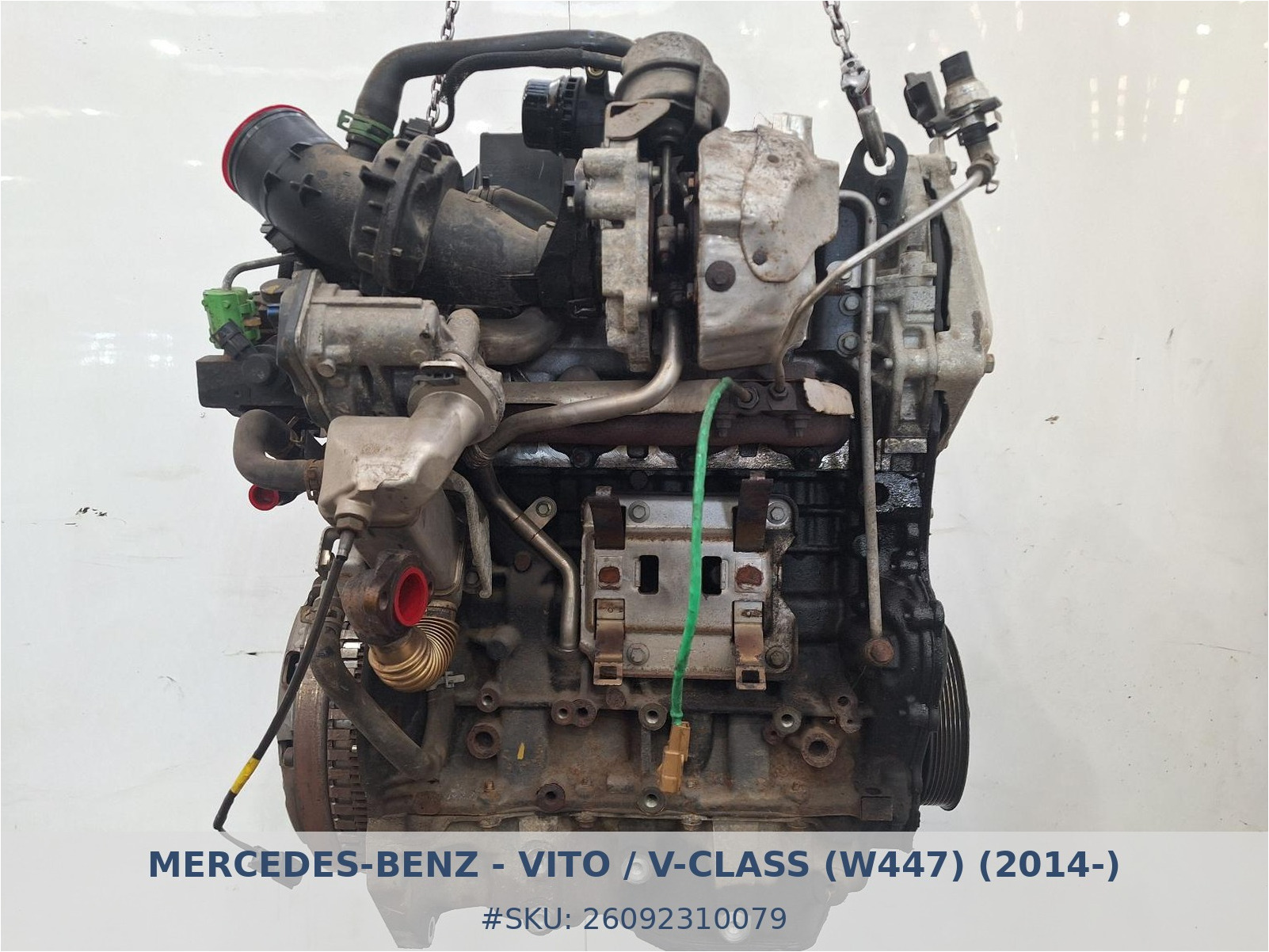 Motor Mercedes-Benz Vito 109 CDI OM622.951 - Foto 2 26092310079 motor mercedes benz vito 109 cdi om622 951 #2 - SKU: 26092310079