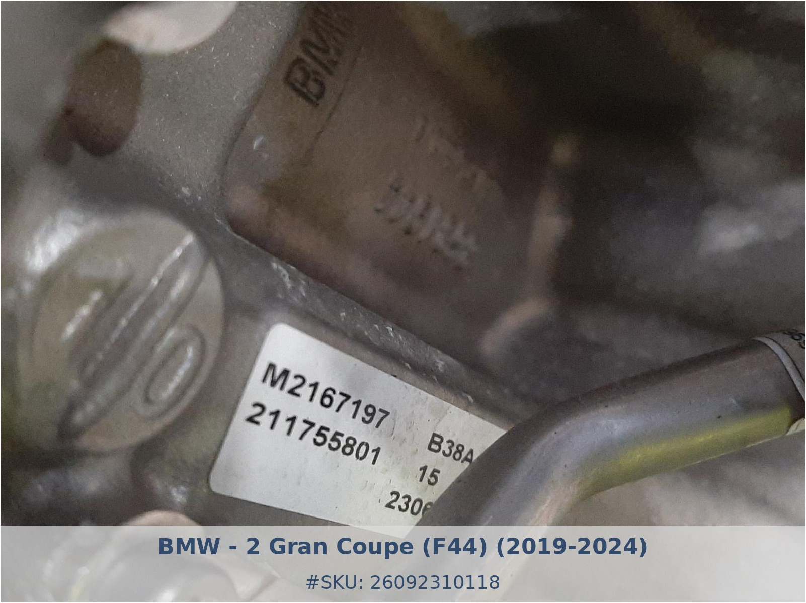 Motor BMW 218i B38A15A - Foto 7 26092310118 motor bmw 218i b38a15a #7 - SKU: 26092310118