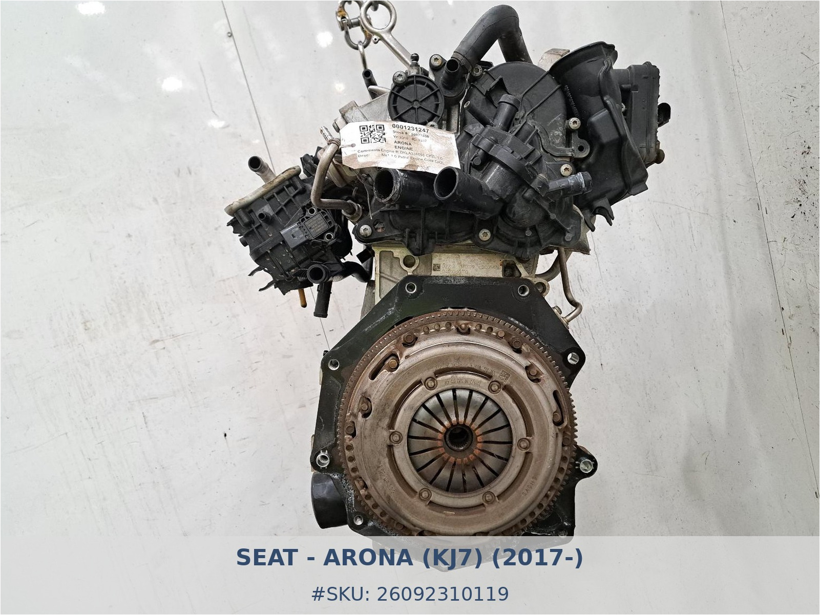 Motor Seat Arona 1.0 TSI DKLA - Foto 2 26092310119 motor seat arona 1 0 tsi dkla #2 - SKU: 26092310119