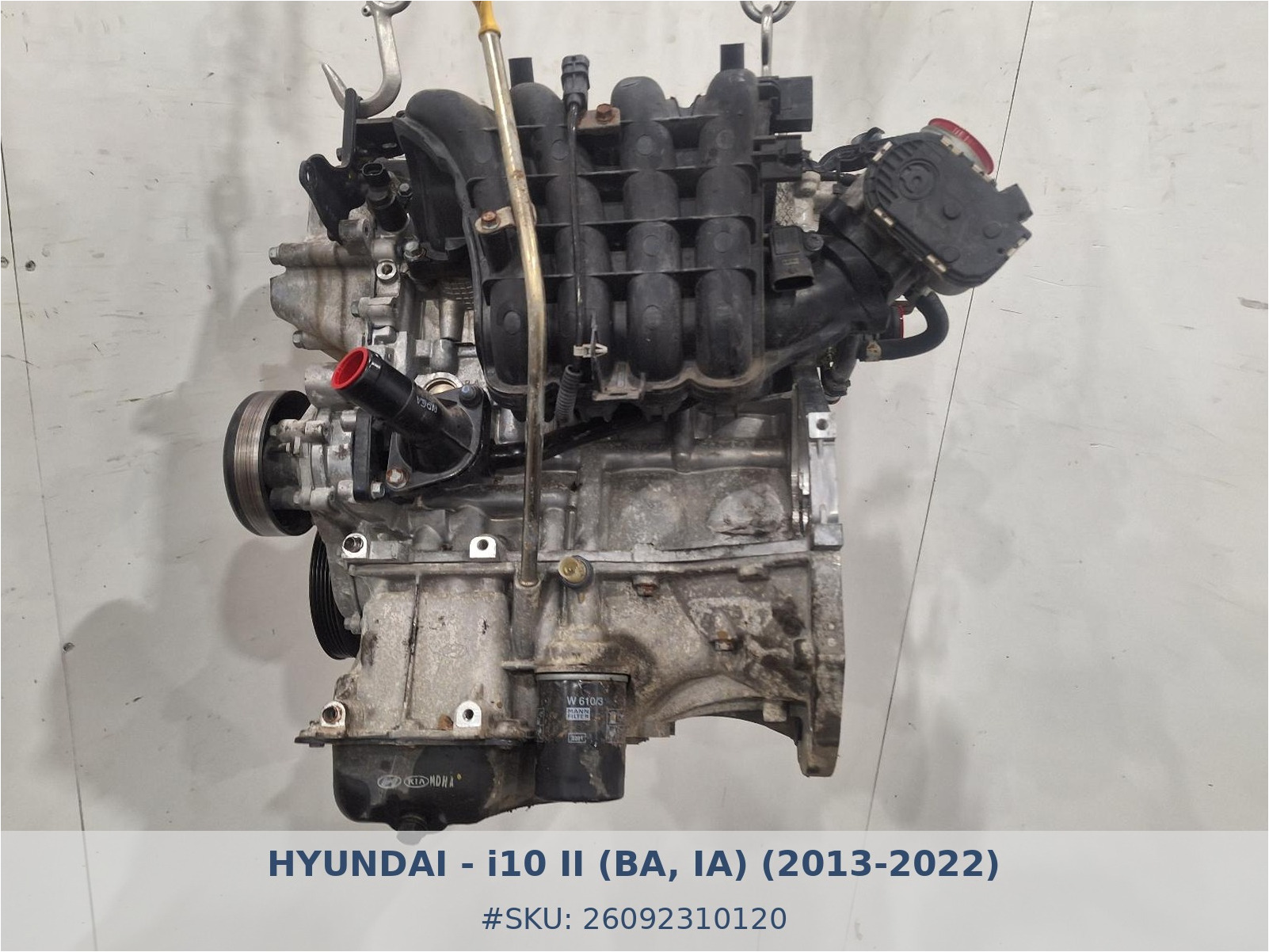 Motor Hyundai i10 1.2 G4LA - Foto 1 26092310120 motor hyundai i10 1 2 g4la #1 - SKU: 26092310120