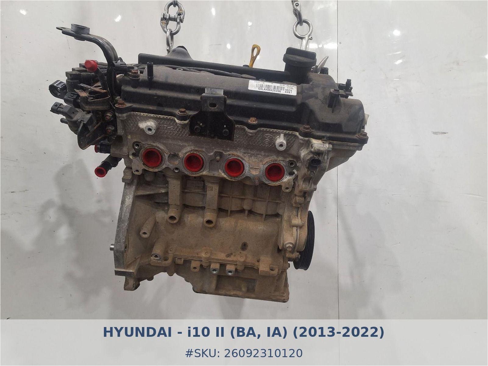 Motor Hyundai i10 1.2 G4LA - Foto 3 26092310120 motor hyundai i10 1 2 g4la #3 - SKU: 26092310120