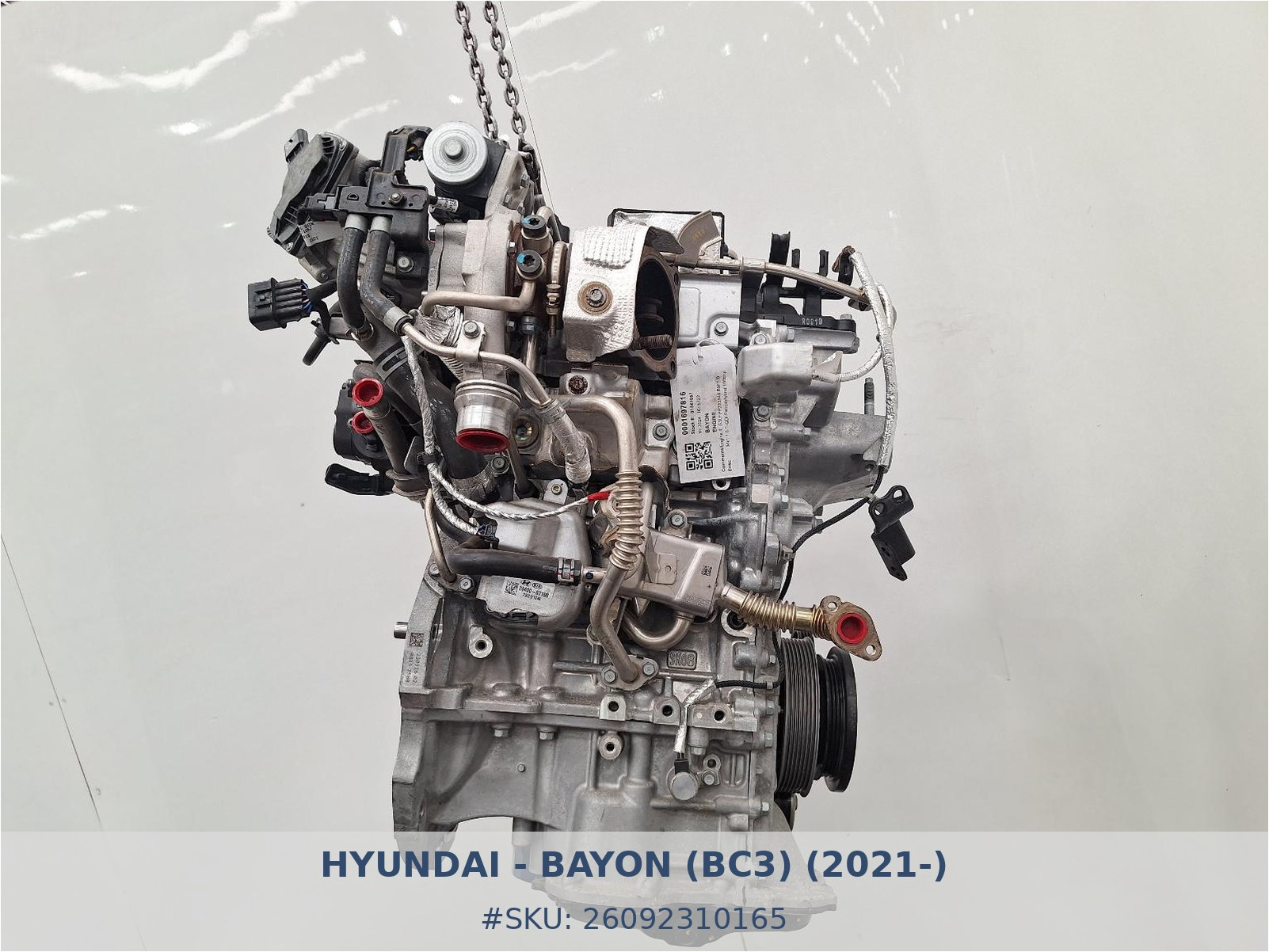 Motor Hyundai Bayon 1.0 T-GDi G3LE - Foto 3 26092310165 motor hyundai bayon 1 0 t gdi g3le #3 - SKU: 26092310165