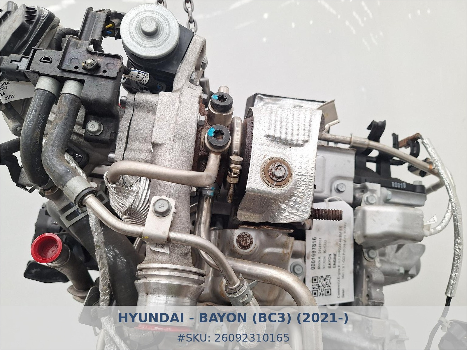Motor Hyundai Bayon 1.0 T-GDi G3LE - Foto 7 26092310165 motor hyundai bayon 1 0 t gdi g3le #7 - SKU: 26092310165