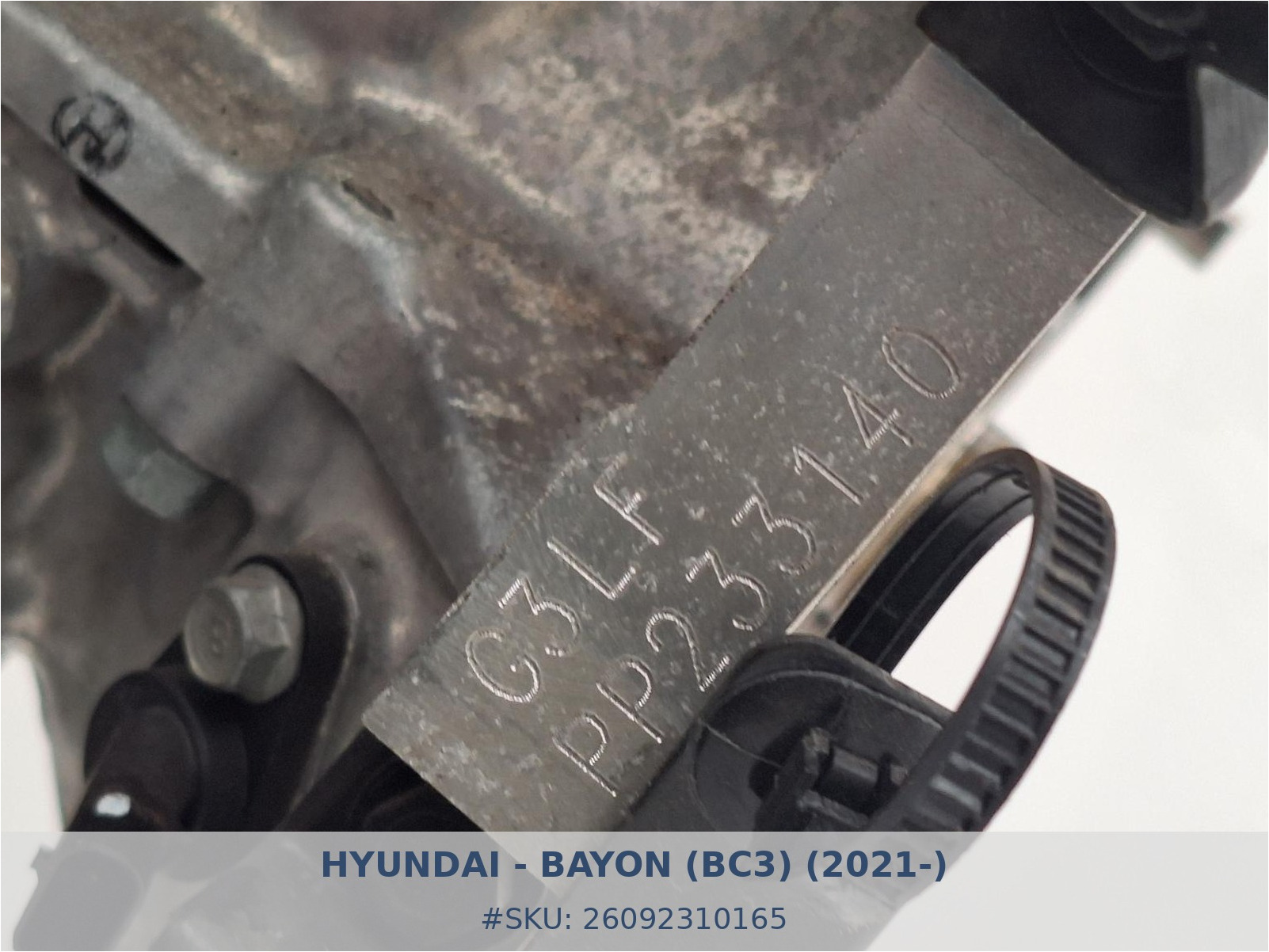 Motor Hyundai Bayon 1.0 T-GDi G3LE - Foto 8 26092310165 motor hyundai bayon 1 0 t gdi g3le #8 - SKU: 26092310165