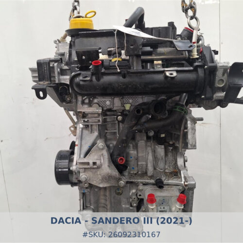 26092310167 motor dacia sandero 1 0 tce h4d470 #1 - SKU: 26092310167