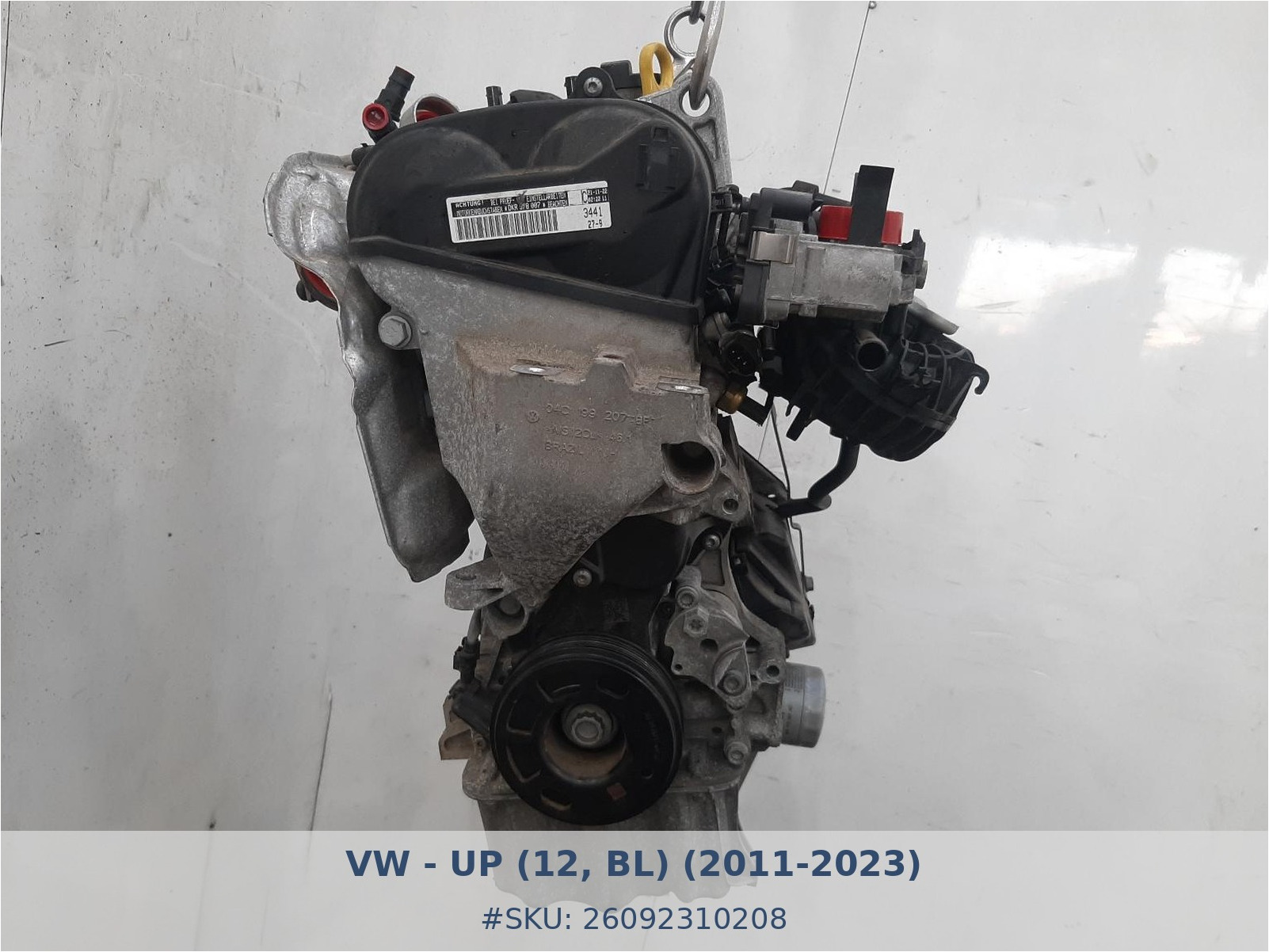 Motor Vw Up 1.0 TSI DKRA - Foto 2 26092310208 motor vw up 1 0 tsi dkra #2 - SKU: 26092310208