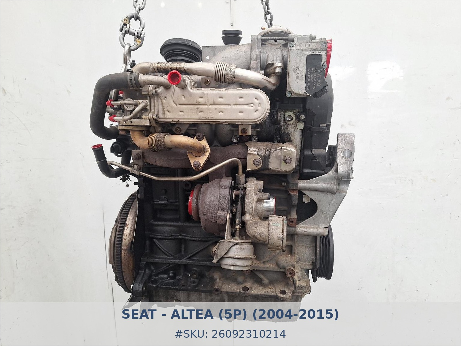 Motor Seat Altea 1.9 TDI BXF - Foto 2 26092310214 motor seat altea 1 9 tdi bxf #2 - SKU: 26092310214