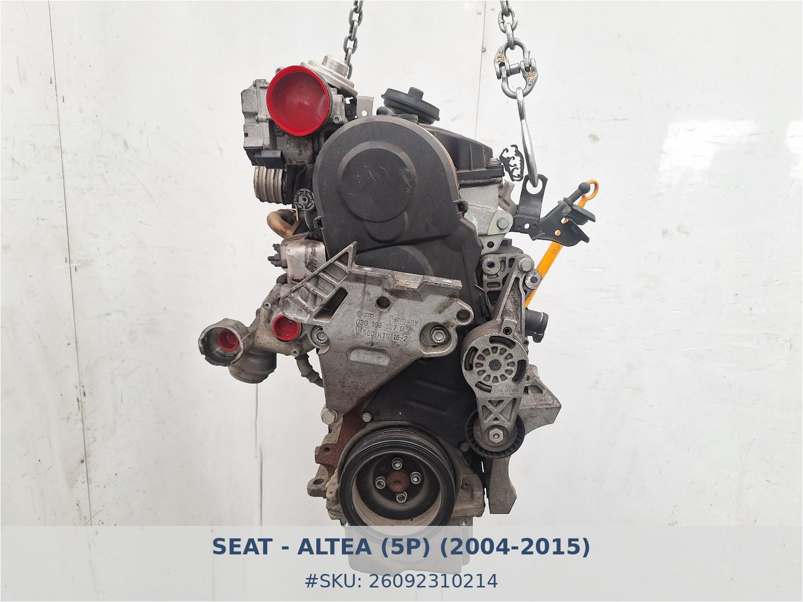 Motor Seat Altea 1.9 TDI BXF - Foto 3 26092310214 motor seat altea 1 9 tdi bxf #3 - SKU: 26092310214