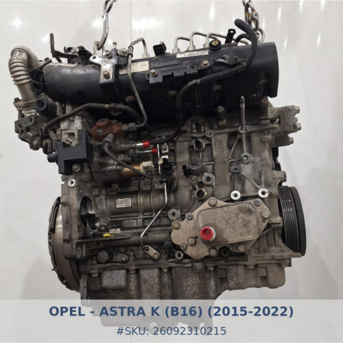 Motor Opel Astra K 1.6 CDTI B16DTE