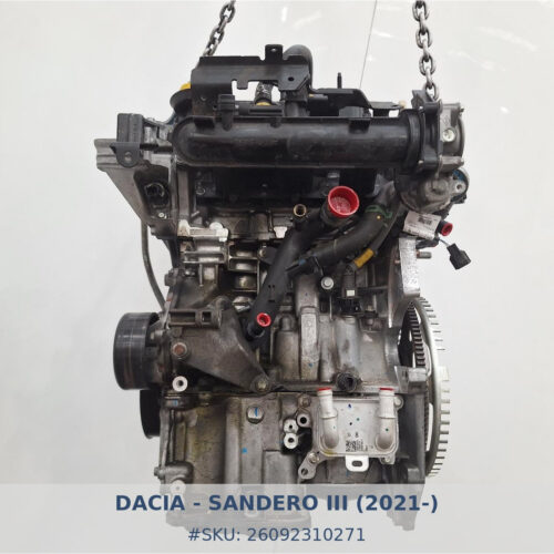 26092310271 motor dacia sandero 1 0 tce h4d470 #1 - SKU: 26092310271