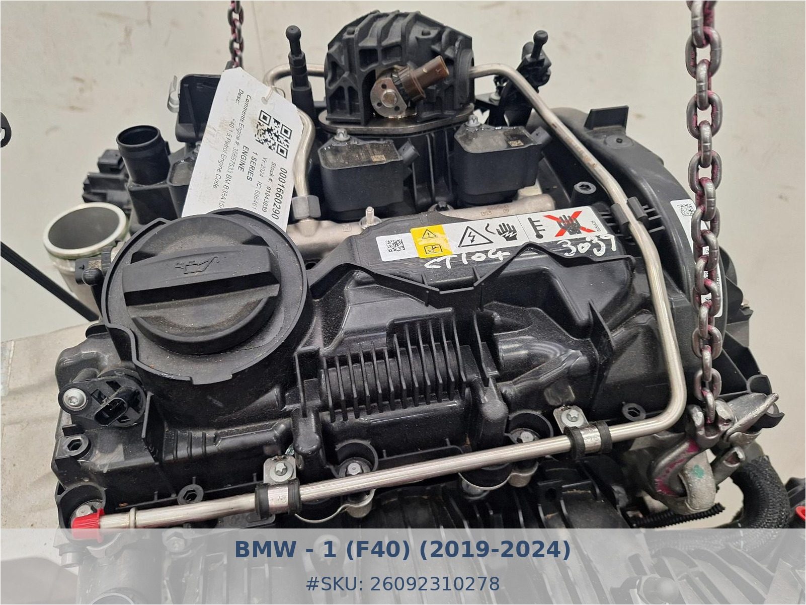Motor BMW 118i B38A15A - Foto 6 26092310278 motor bmw 118i b38a15a #6 - SKU: 26092310278