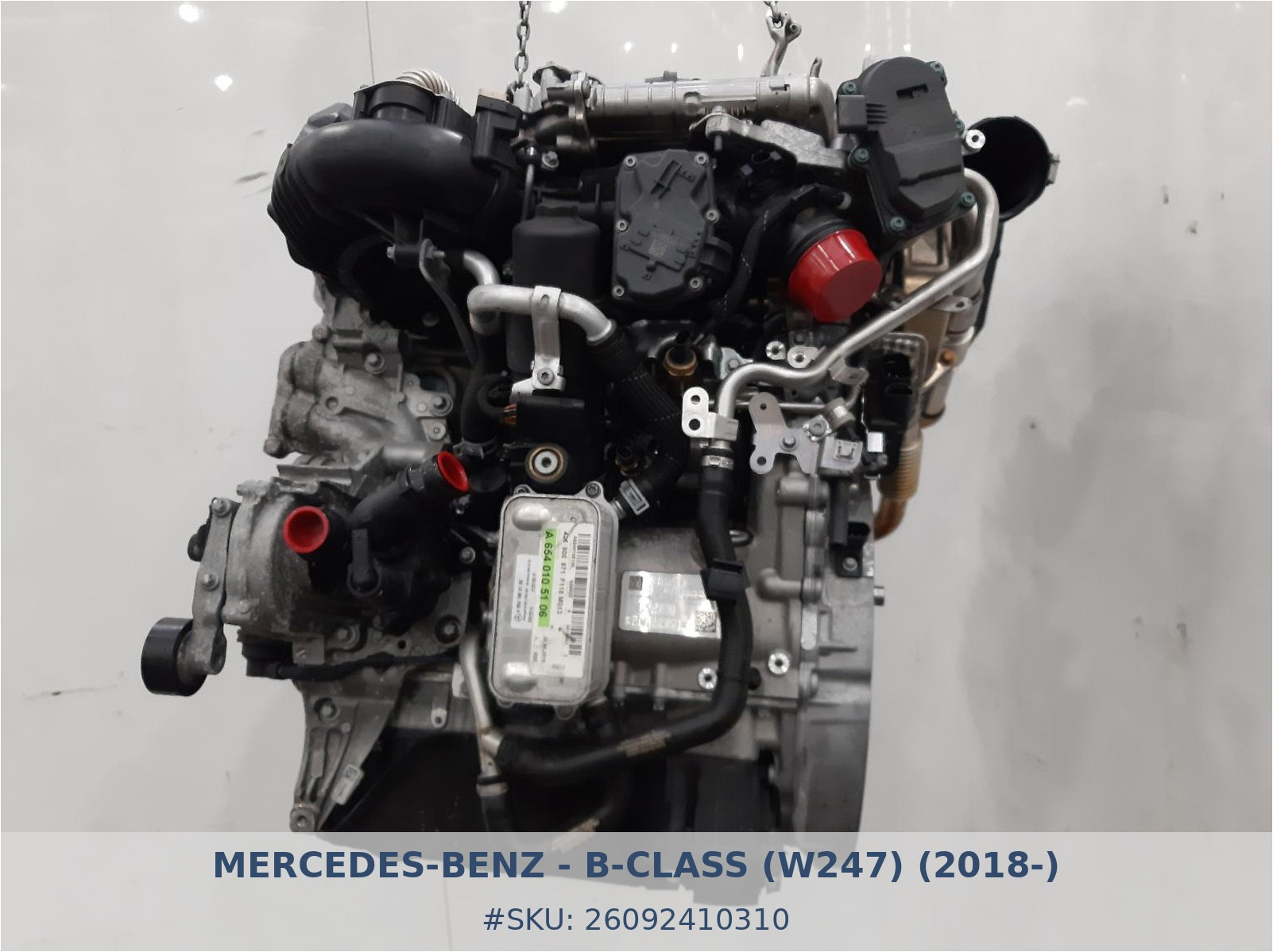 Motor Mercedes-Benz B 200 d OM654.920 - Foto 2 26092410310 motor mercedes benz b 200 d om654 920 #2 - SKU: 26092410310