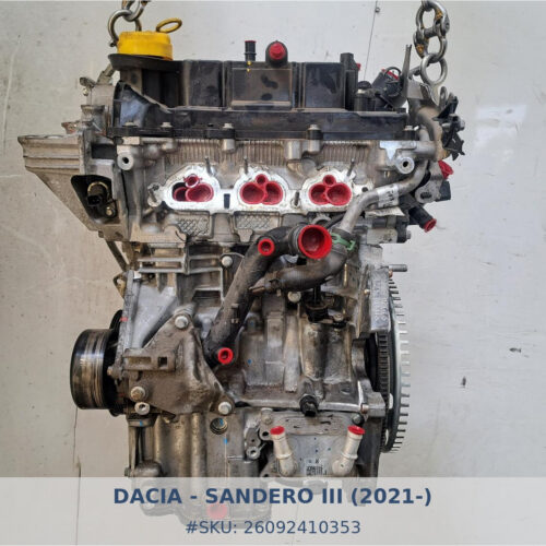 26092410353 motor dacia sandero 1 0 tce h4d470 #1 - SKU: 26092410353