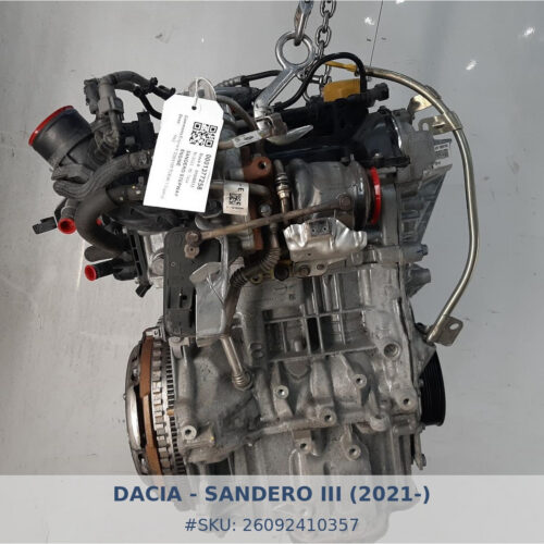 26092410357 motor dacia sandero 1 0 tce h4d470 #1 - SKU: 26092410357