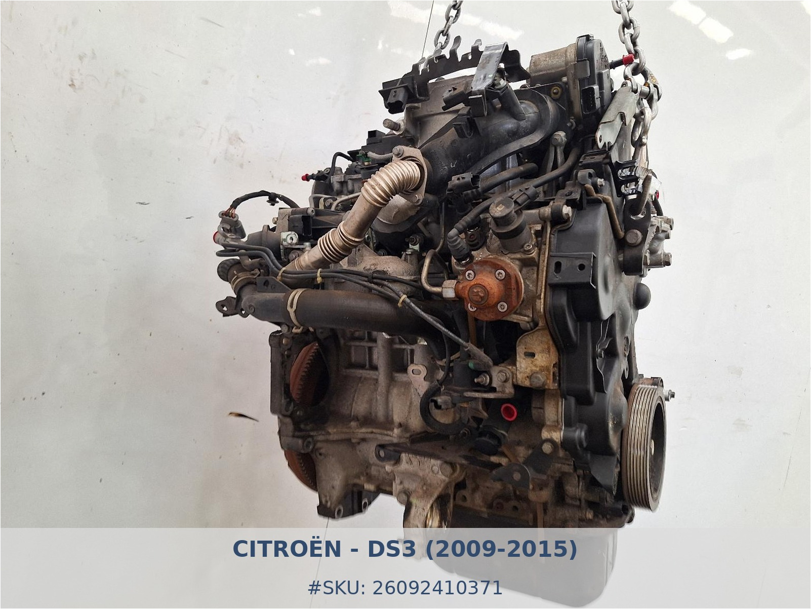Motor Citroën DS3 1.6 HDi DV6DTED - Foto 2 26092410371 motor citroen ds3 1 6 hdi dv6dted #2 - SKU: 26092410371
