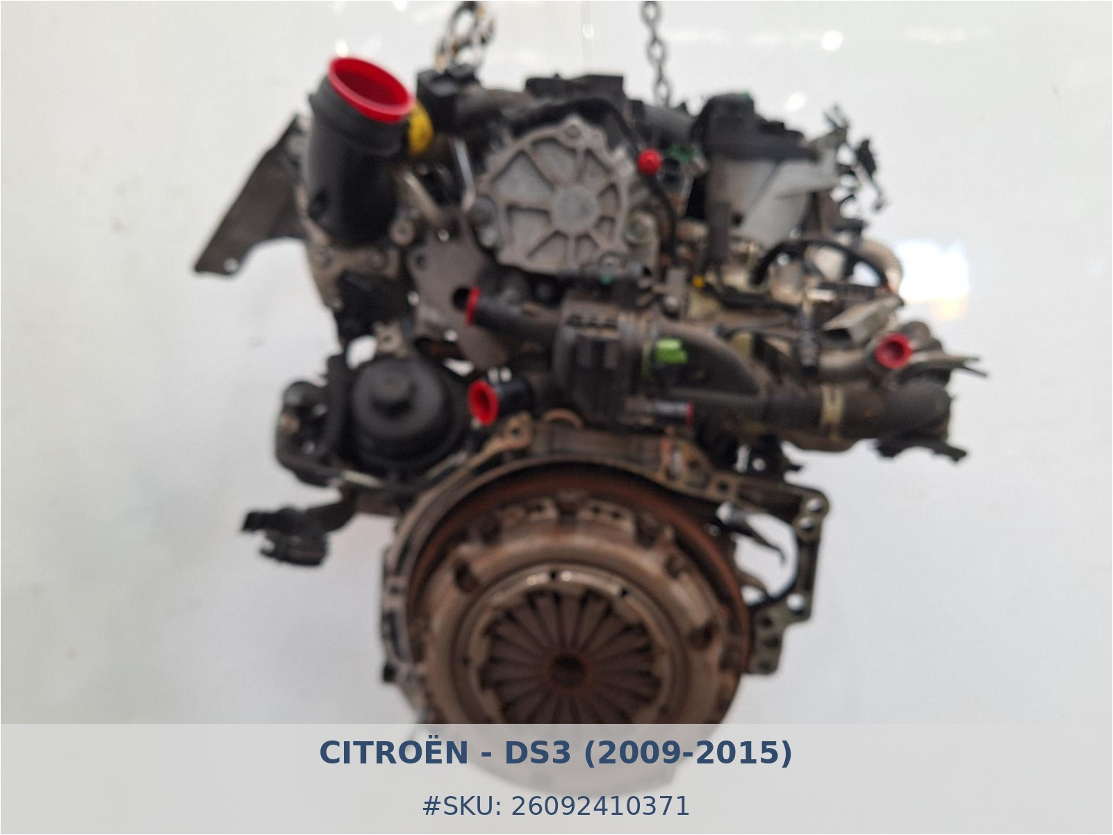 Motor Citroën DS3 1.6 HDi DV6DTED - Foto 3 26092410371 motor citroen ds3 1 6 hdi dv6dted #3 - SKU: 26092410371