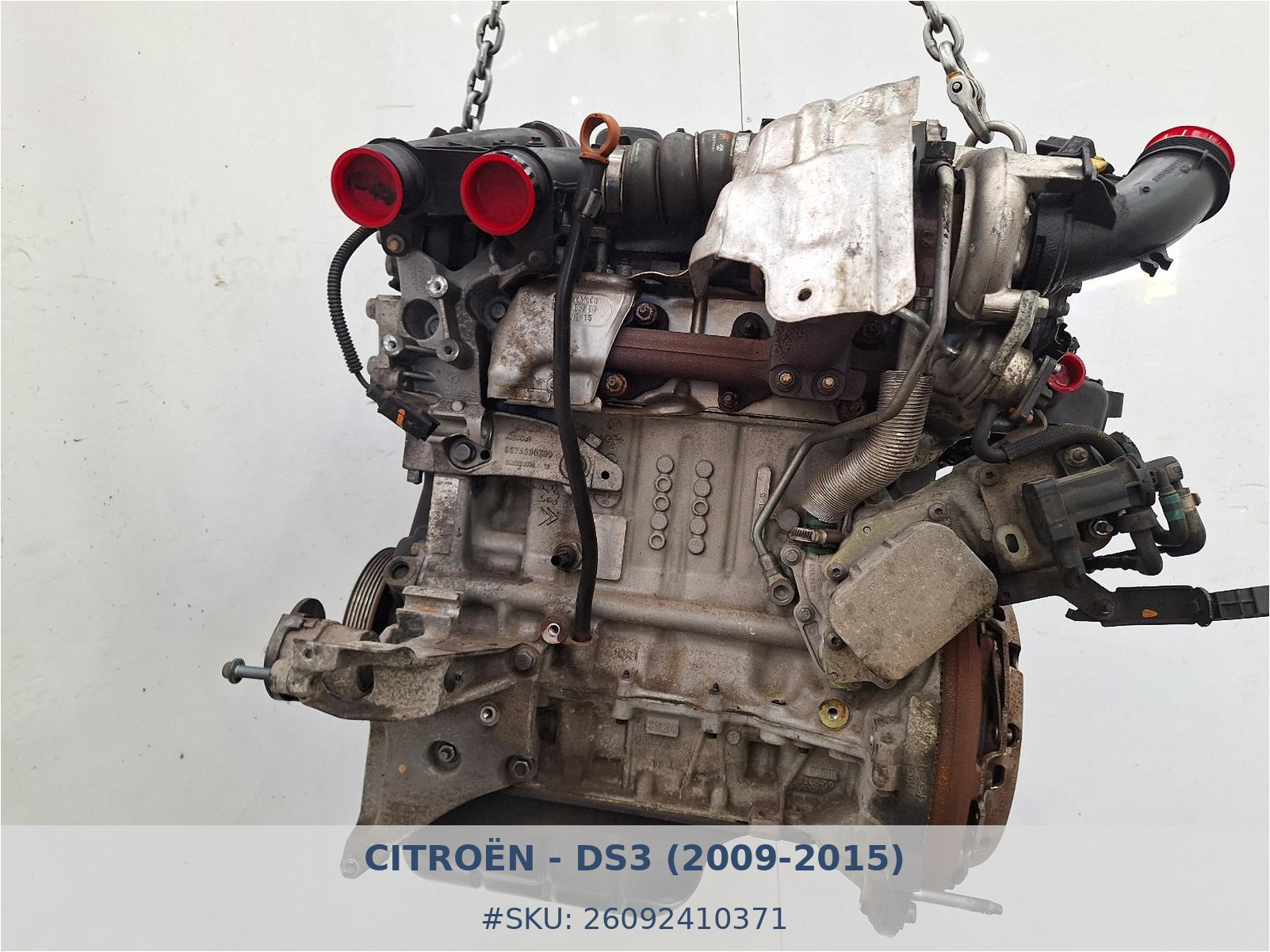 Motor Citroën DS3 1.6 HDi DV6DTED - Foto 4 26092410371 motor citroen ds3 1 6 hdi dv6dted #4 - SKU: 26092410371