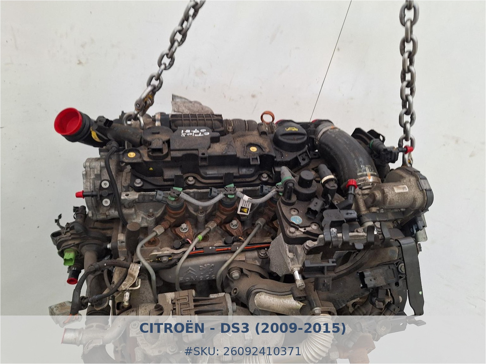 Motor Citroën DS3 1.6 HDi DV6DTED - Foto 5 26092410371 motor citroen ds3 1 6 hdi dv6dted #5 - SKU: 26092410371