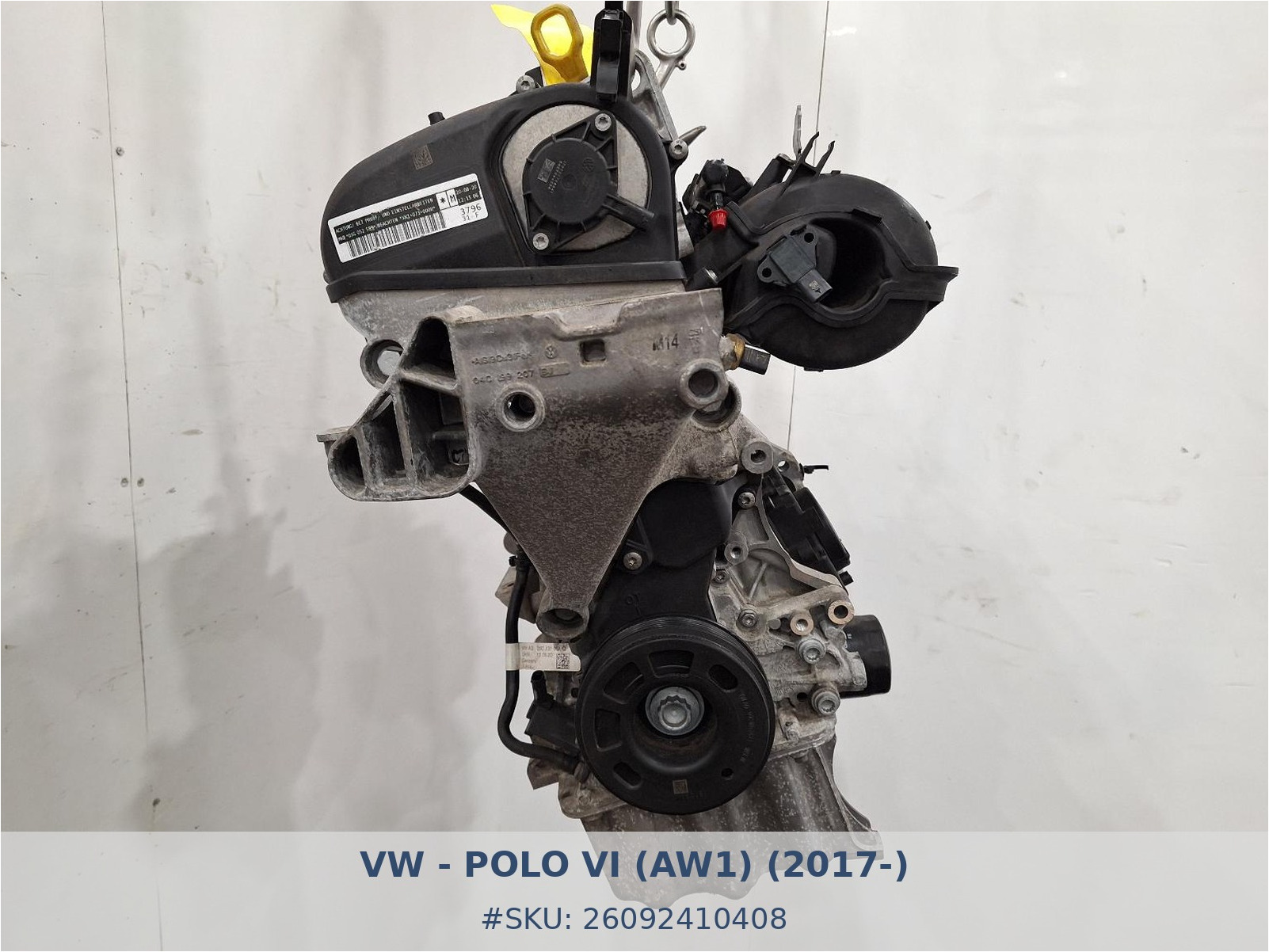 Motor Vw Polo 1.0 MPI DSGD - Foto 4 26092410408 motor vw polo 1 0 mpi dsgd #4 - SKU: 26092410408