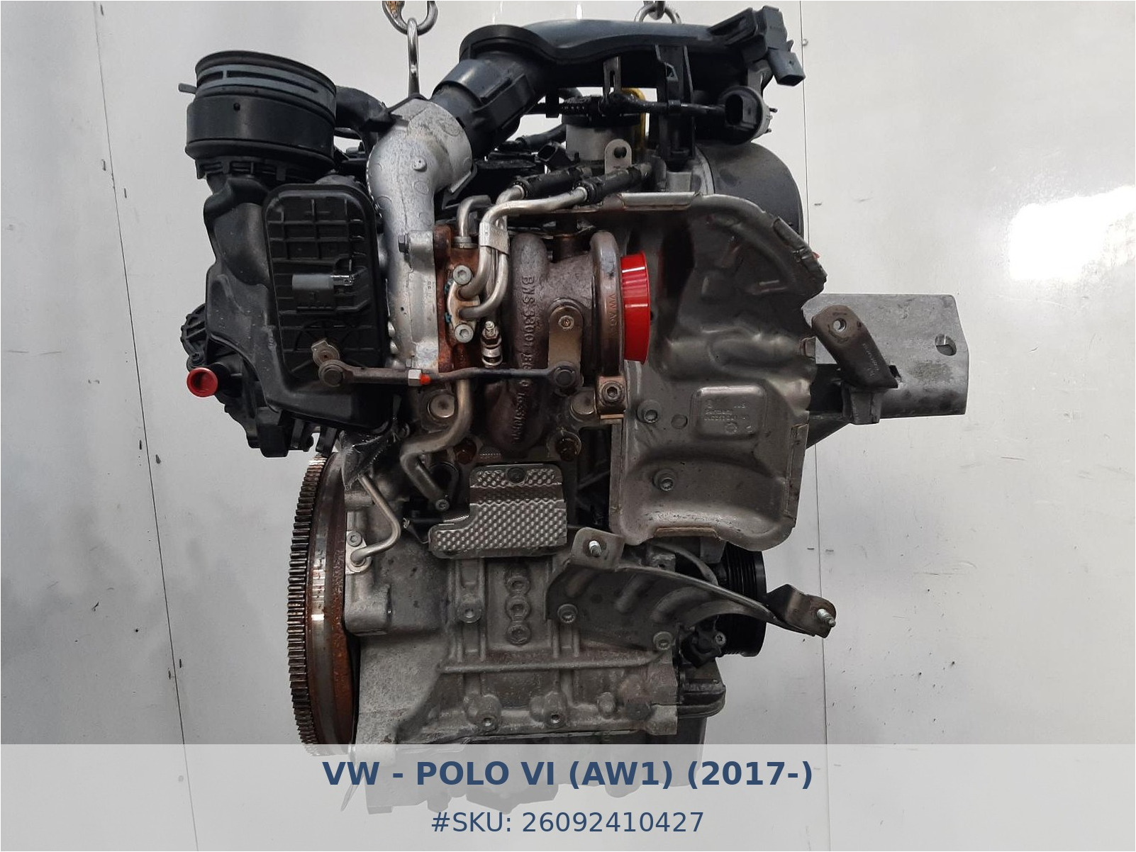 Motor Vw Polo 1.0 TSI DKRF - Foto 3 26092410427 motor vw polo 1 0 tsi dkrf #3 - SKU: 26092410427