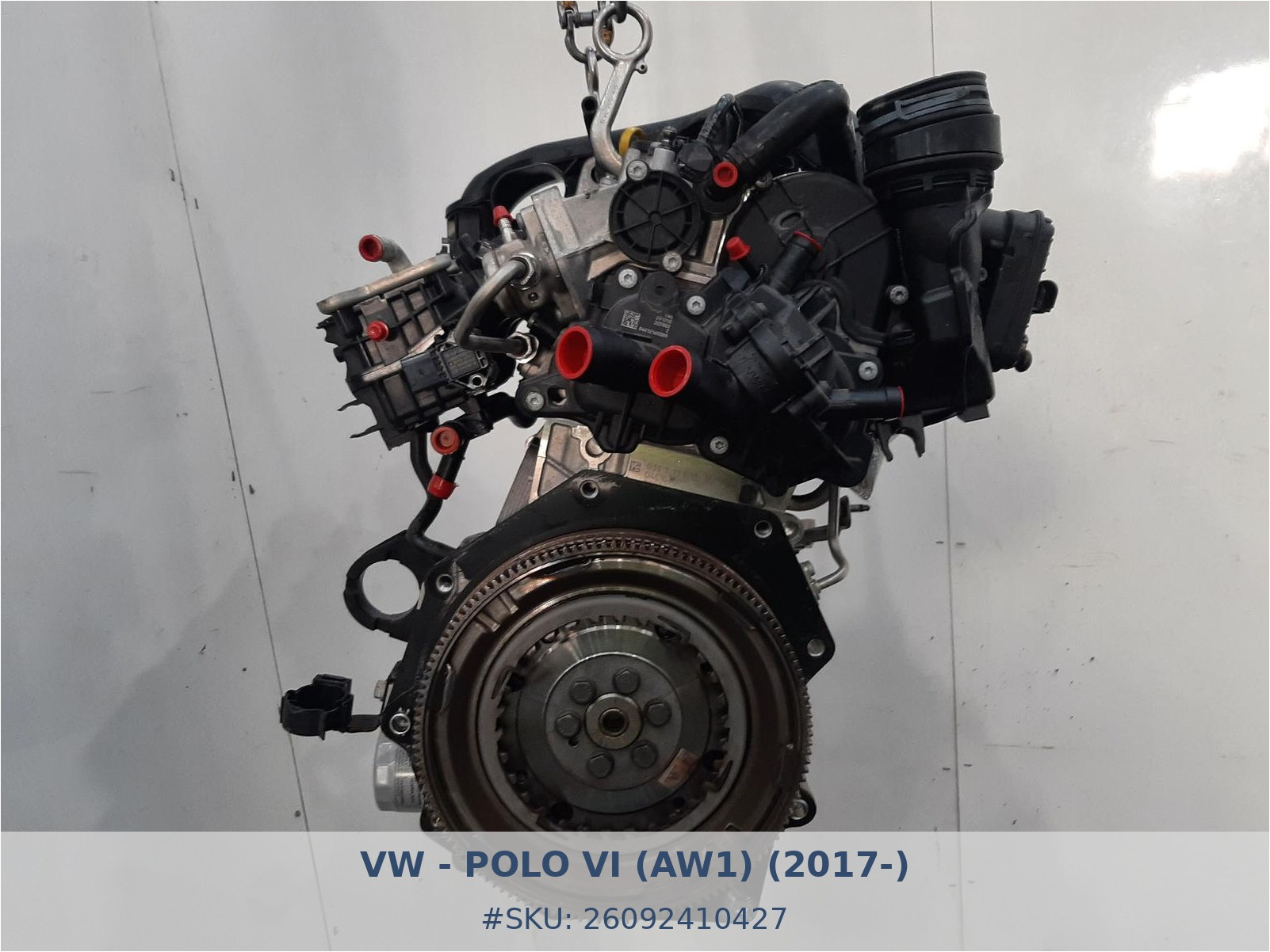 Motor Vw Polo 1.0 TSI DKRF - Foto 4 26092410427 motor vw polo 1 0 tsi dkrf #4 - SKU: 26092410427