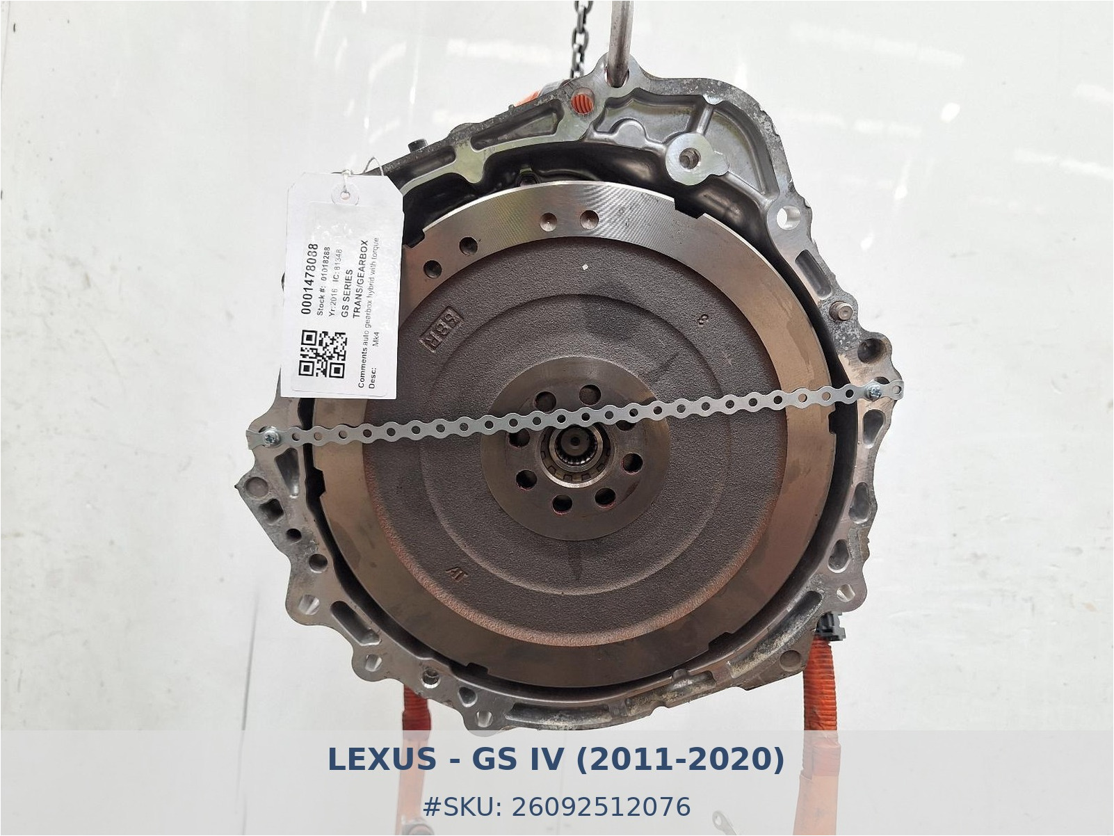 Caja de cambios automática Lexus Gs 300H - Foto 1 26092512076 caja de cambios automatica lexus gs 300h #1 - SKU: 26092512076
