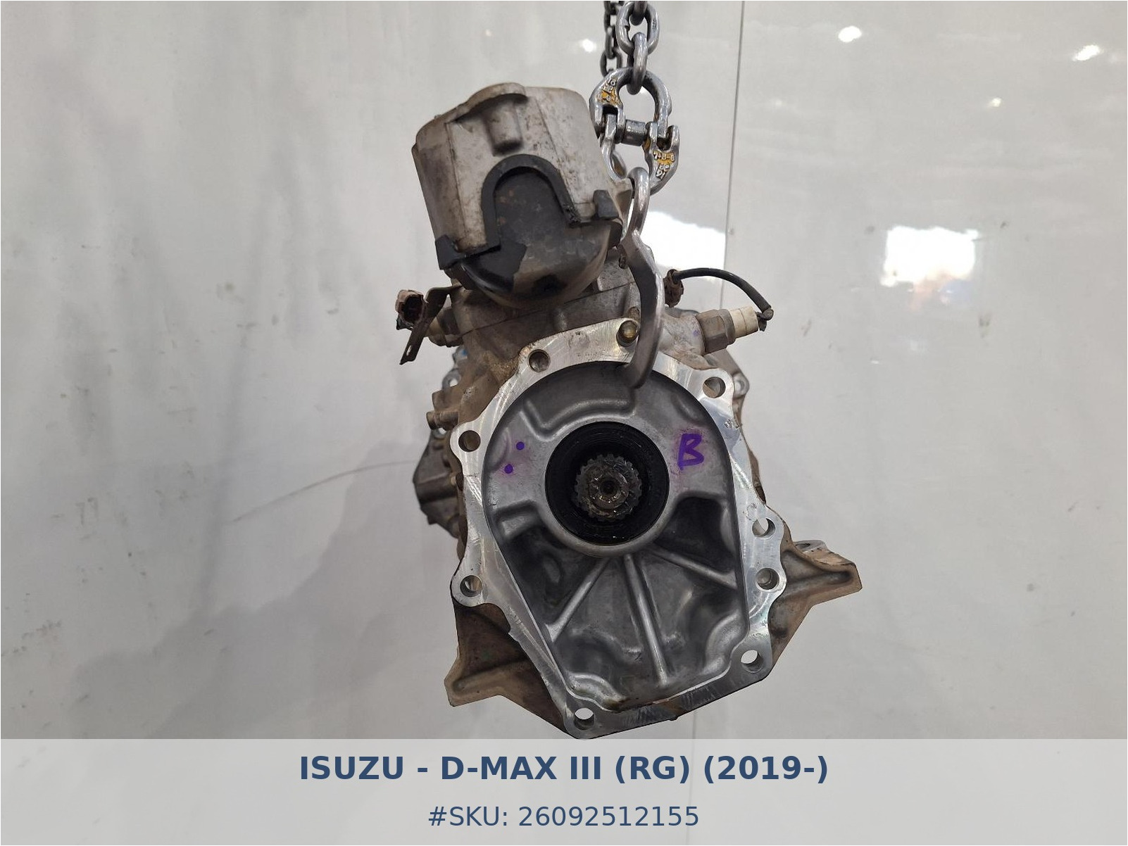 Caja de cambios manual Isuzu D-Max 1.9 DDi - Foto 4 26092512155 caja de cambios manual isuzu d max 1 9 ddi #4 - SKU: 26092512155