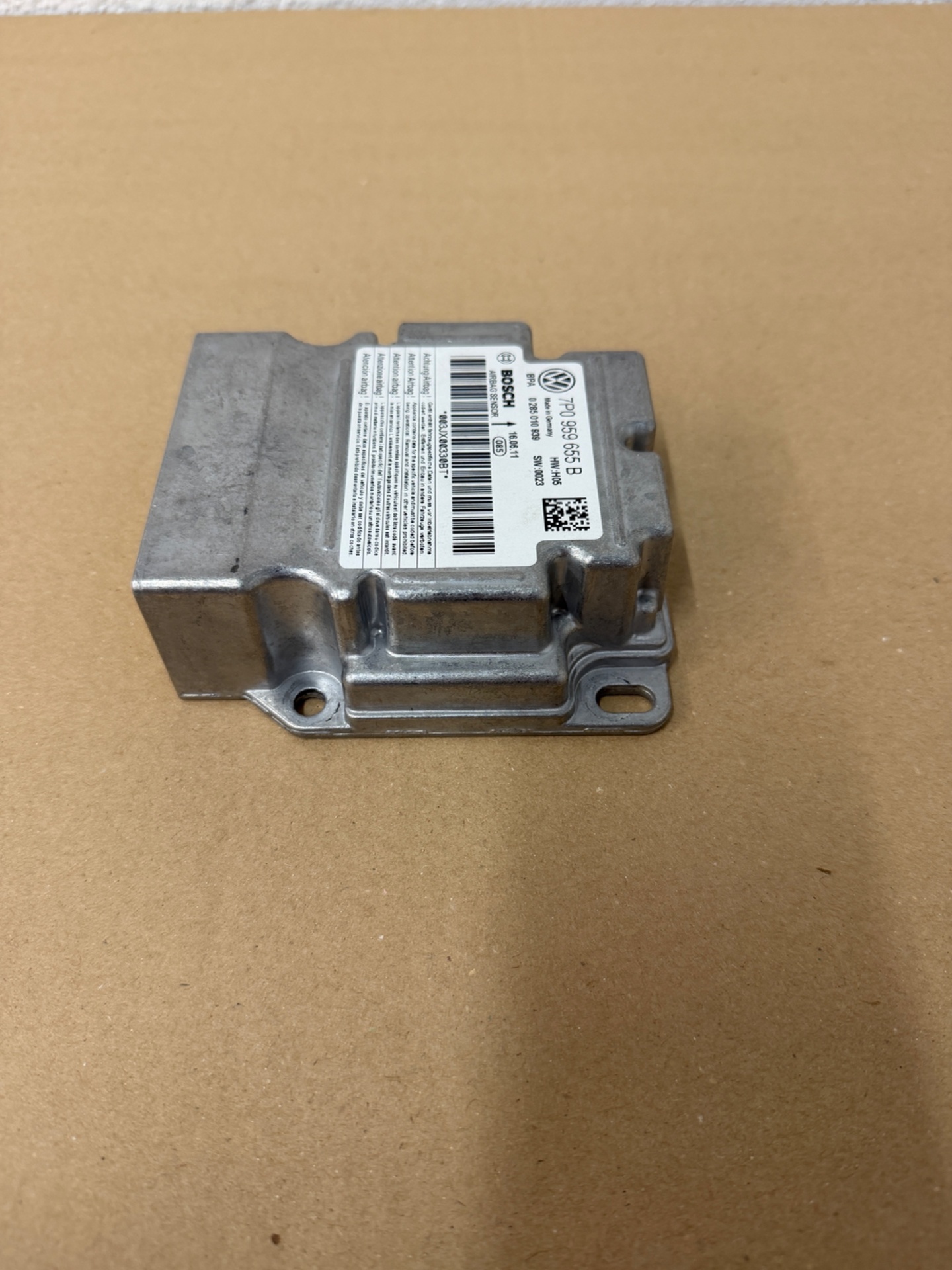 Unidad de control de airbag Vw Touareg 7P0959655B - Foto 2 26093012203 unidad de control de airbag vw touareg 7p0959655b #2 - SKU: 26093012203