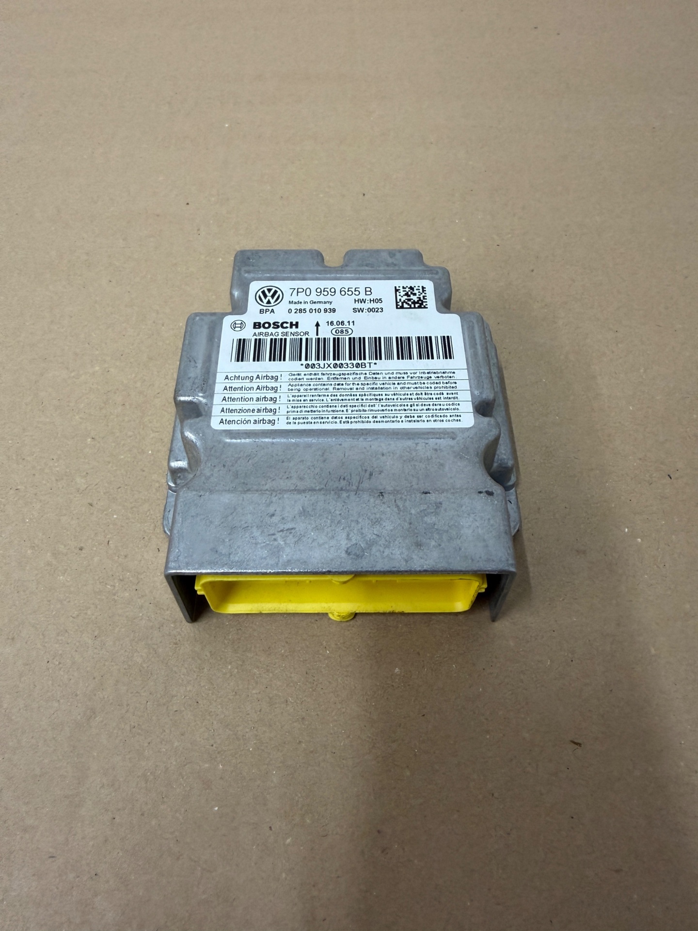 Unidad de control de airbag Vw Touareg 7P0959655B - Foto 8 26093012203 unidad de control de airbag vw touareg 7p0959655b #8 - SKU: 26093012203