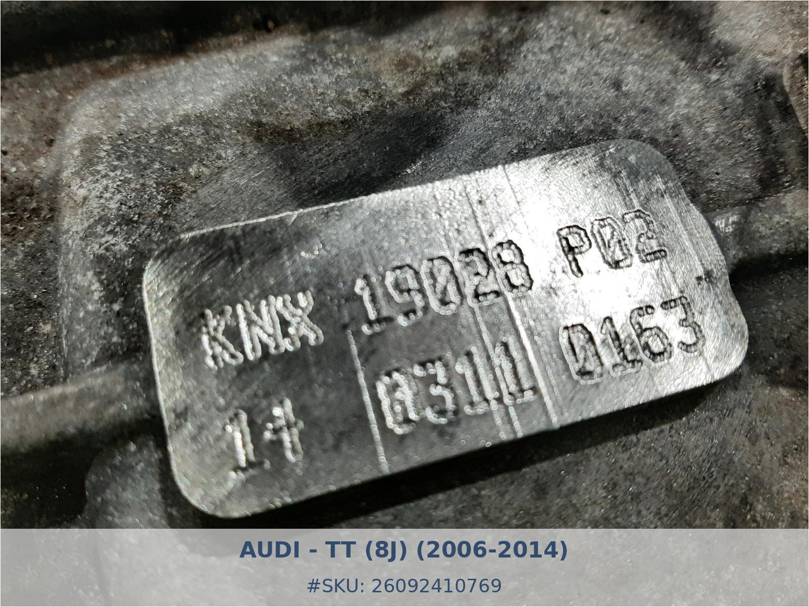 Caja de cambios manual Audi TT 2.0 TFSI KNX - Foto 6 26092410769 caja de cambios manual audi tt 2 0 tfsi knx #6 - SKU: 26092410769