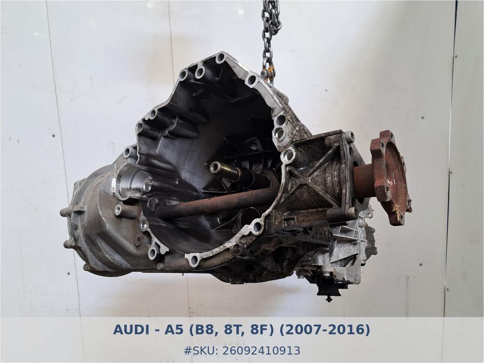 Caja de cambios manual Audi A5 2.0 TFSI PJA - Foto 2 26092410913 caja de cambios manual audi a5 2 0 tfsi pja #2 - SKU: 26092410913