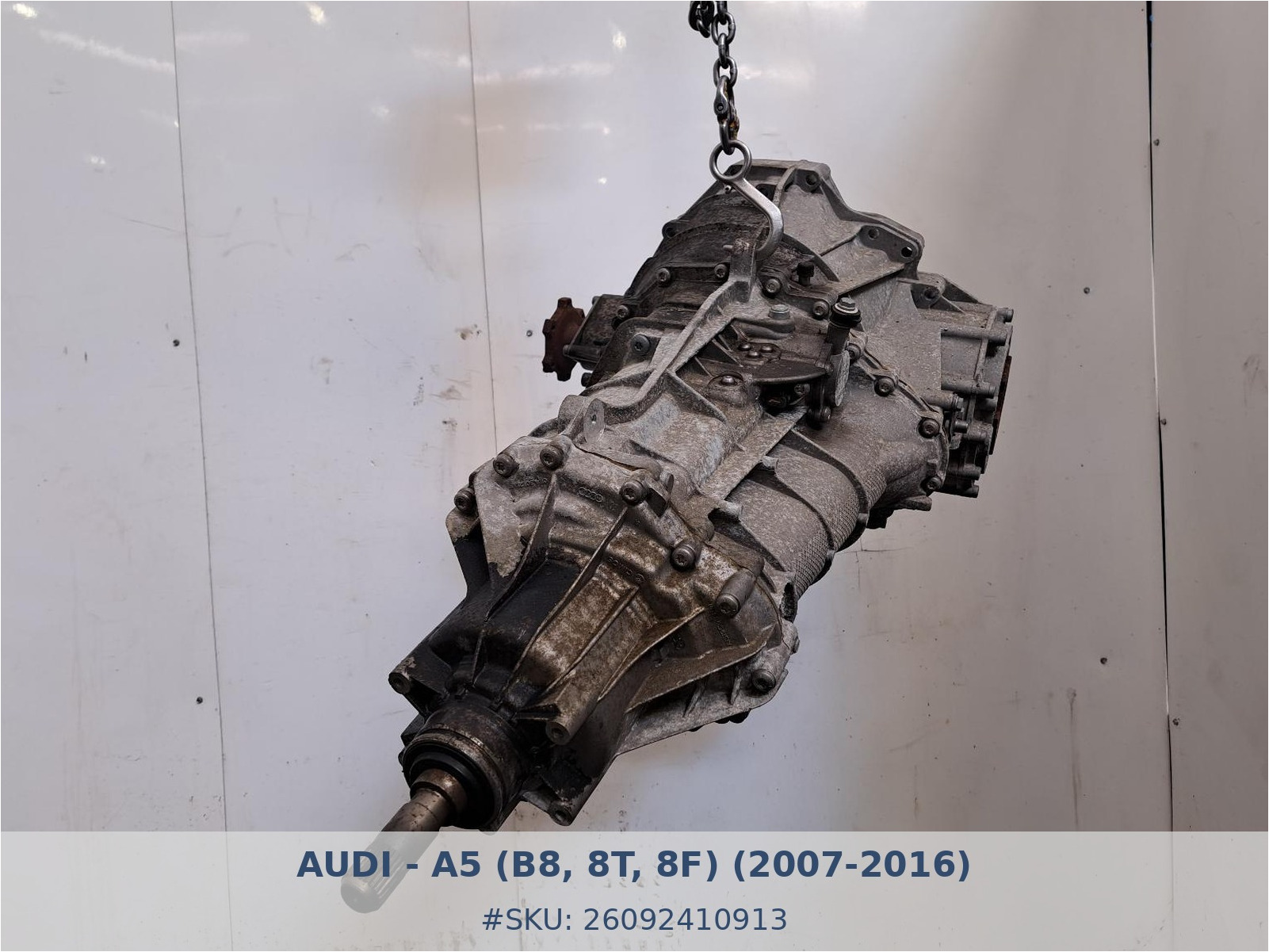 Caja de cambios manual Audi A5 2.0 TFSI PJA - Foto 4 26092410913 caja de cambios manual audi a5 2 0 tfsi pja #4 - SKU: 26092410913