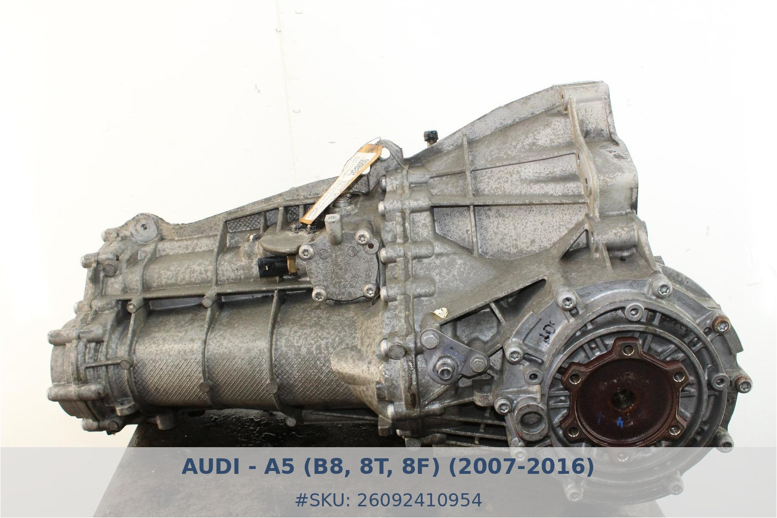 Caja de cambios manual Audi A5 1.8 TFSI JJF - Foto 1 26092410954 caja de cambios manual audi a5 1 8 tfsi jjf #1 - SKU: 26092410954