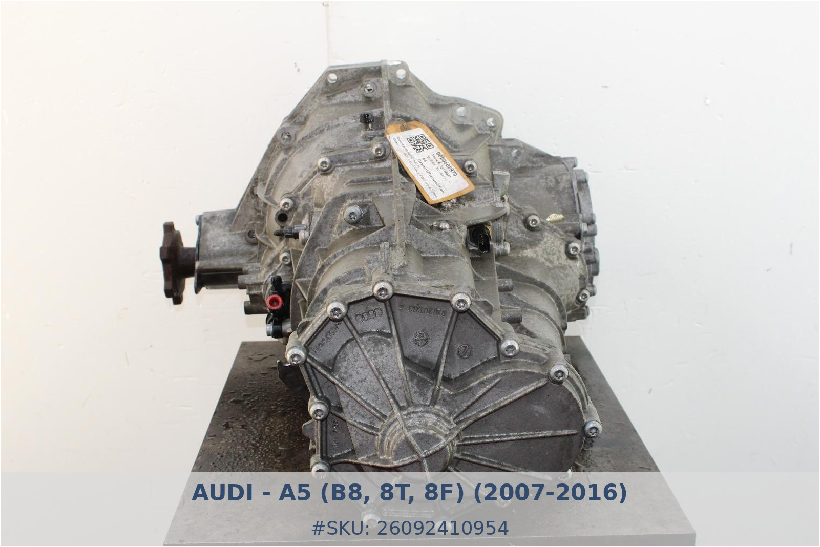 Caja de cambios manual Audi A5 1.8 TFSI JJF - Foto 3 26092410954 caja de cambios manual audi a5 1 8 tfsi jjf #3 - SKU: 26092410954