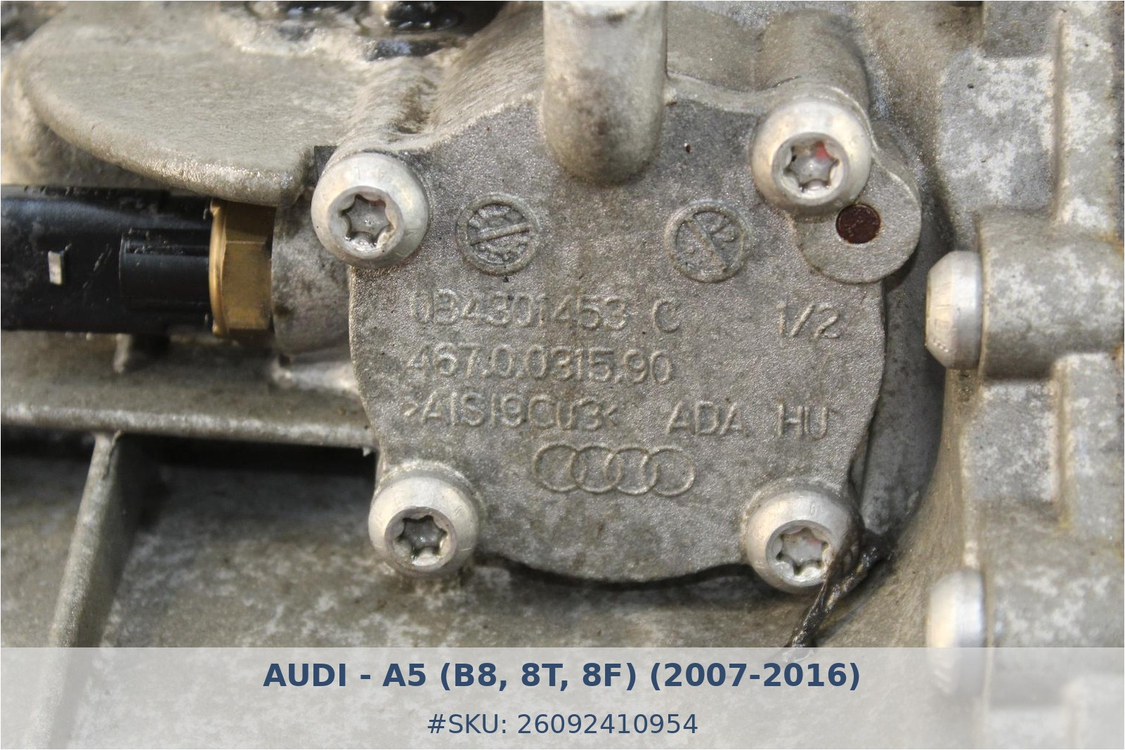 Caja de cambios manual Audi A5 1.8 TFSI JJF - Foto 6 26092410954 caja de cambios manual audi a5 1 8 tfsi jjf #6 - SKU: 26092410954