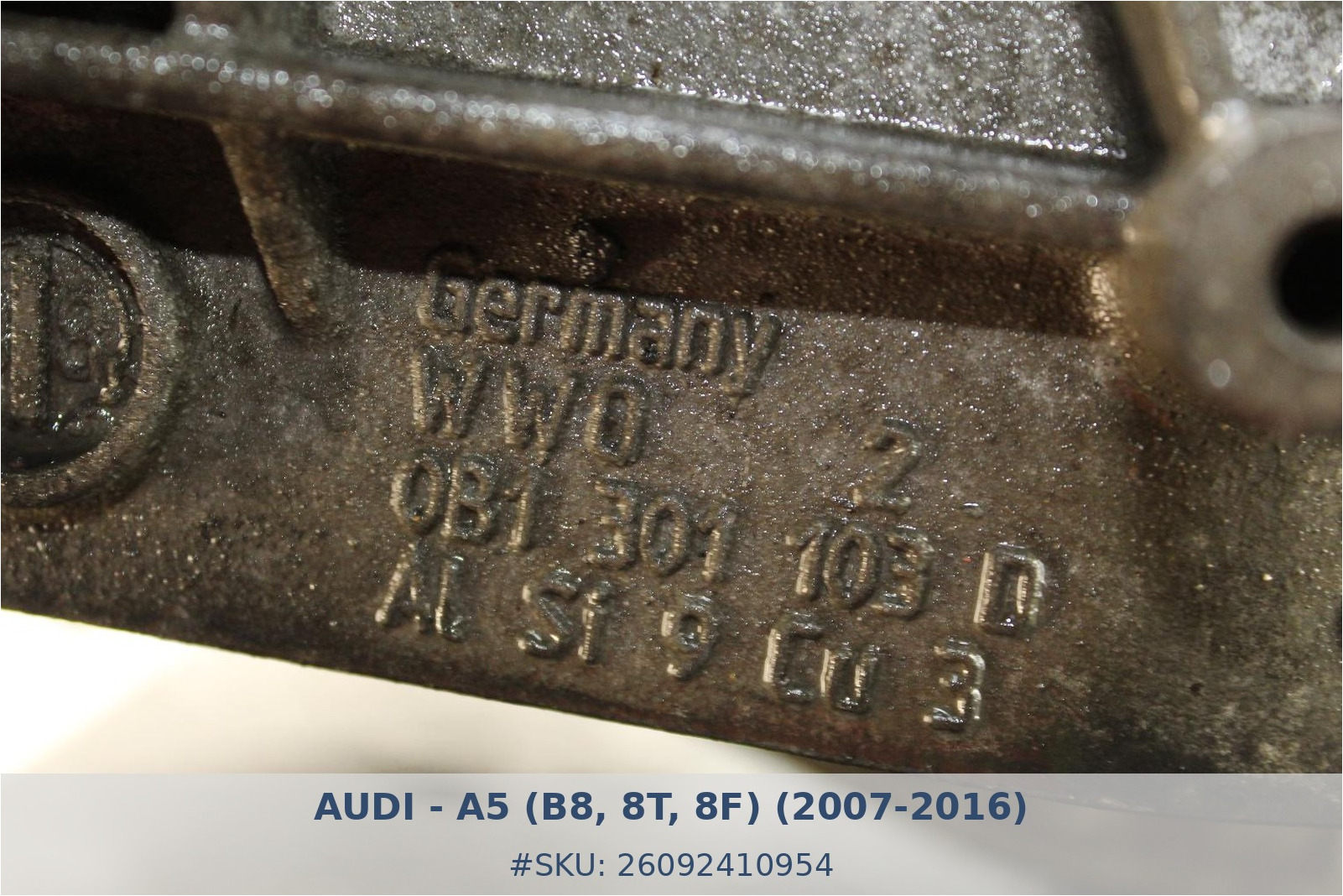 Caja de cambios manual Audi A5 1.8 TFSI JJF - Foto 7 26092410954 caja de cambios manual audi a5 1 8 tfsi jjf #7 - SKU: 26092410954