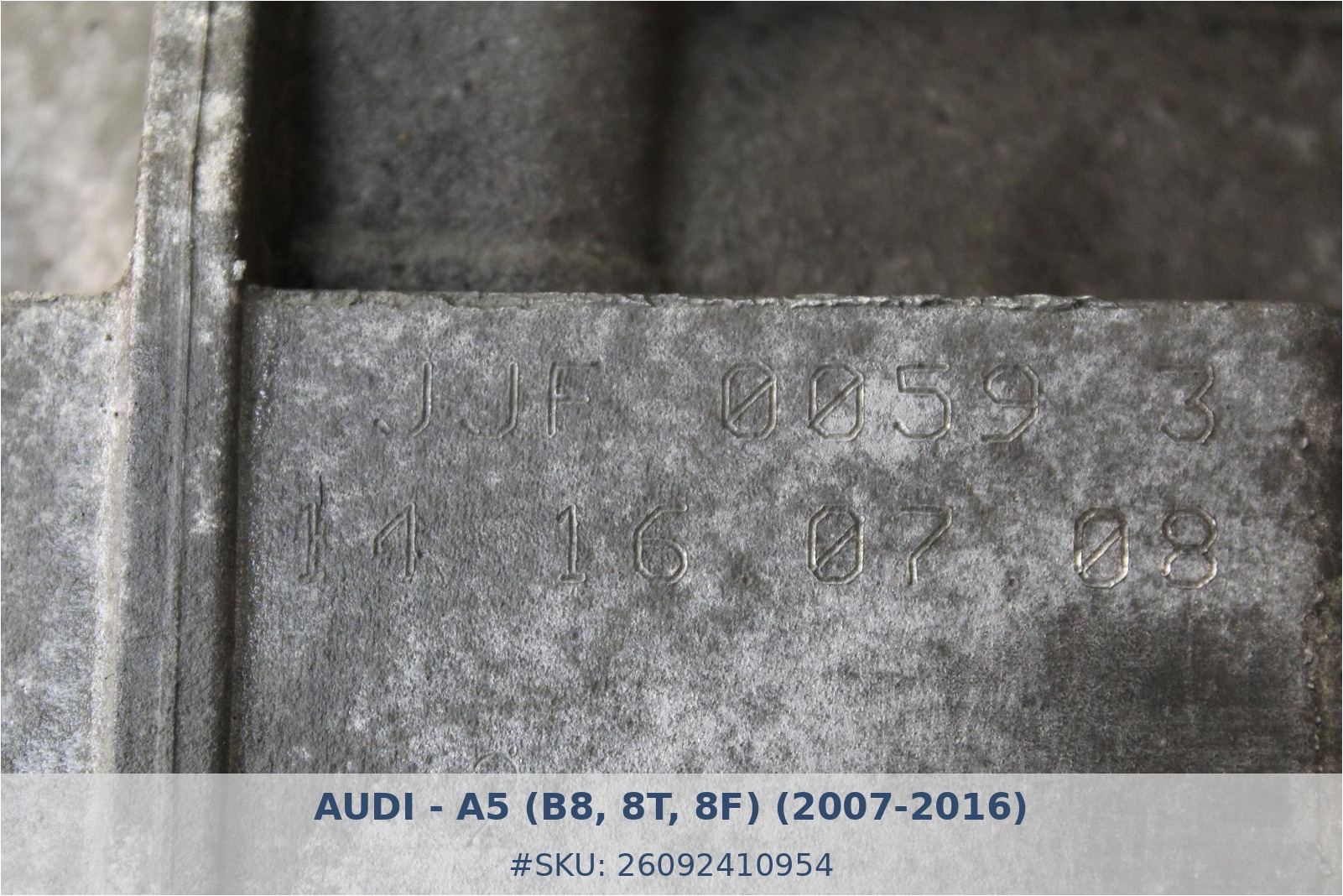 Caja de cambios manual Audi A5 1.8 TFSI JJF - Foto 8 26092410954 caja de cambios manual audi a5 1 8 tfsi jjf #8 - SKU: 26092410954